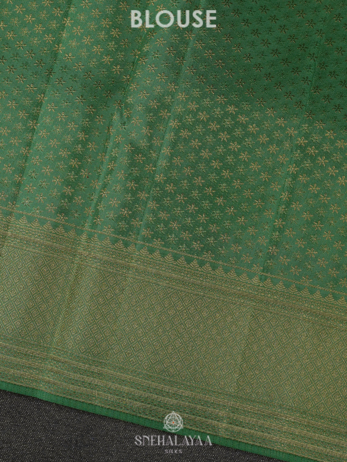 Pale Green Kanjivaram Silk Saree