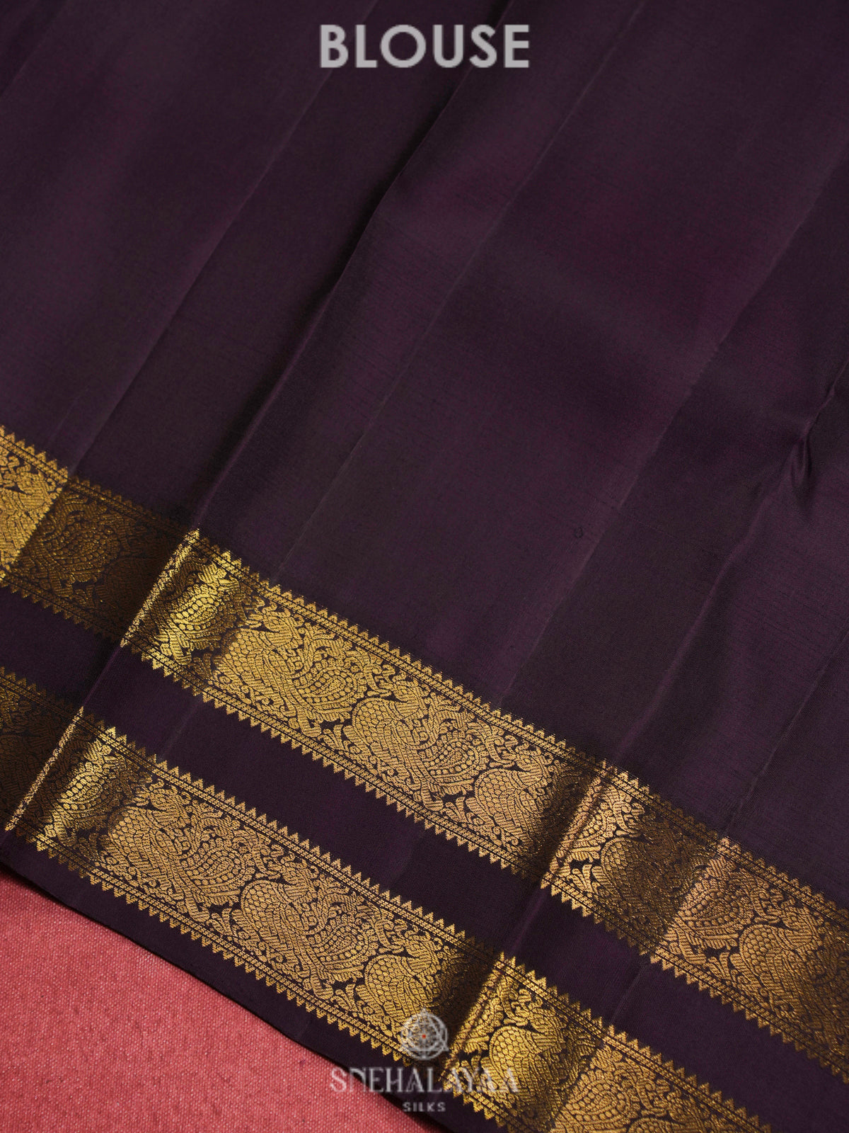 Lavender Kanjivaram Silk Saree