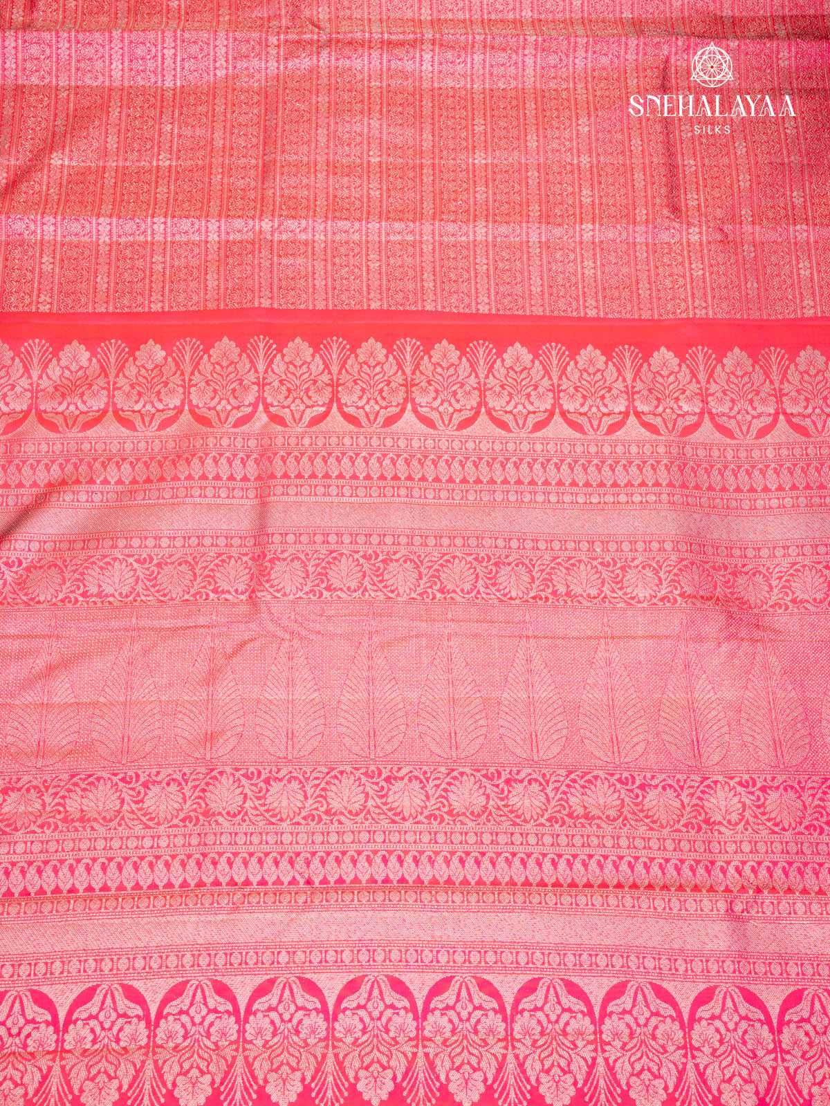 Pink Kanjivaram Silk Saree