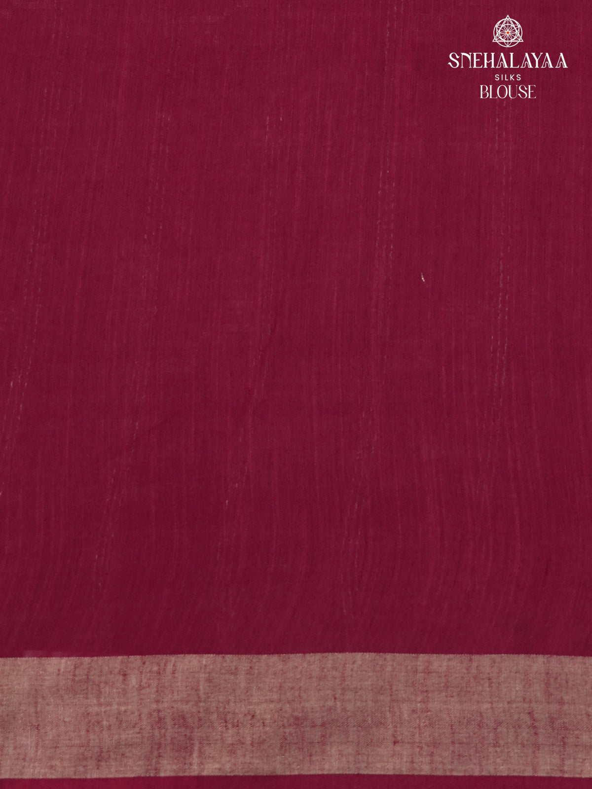 Magenta Bamboo Silk Saree