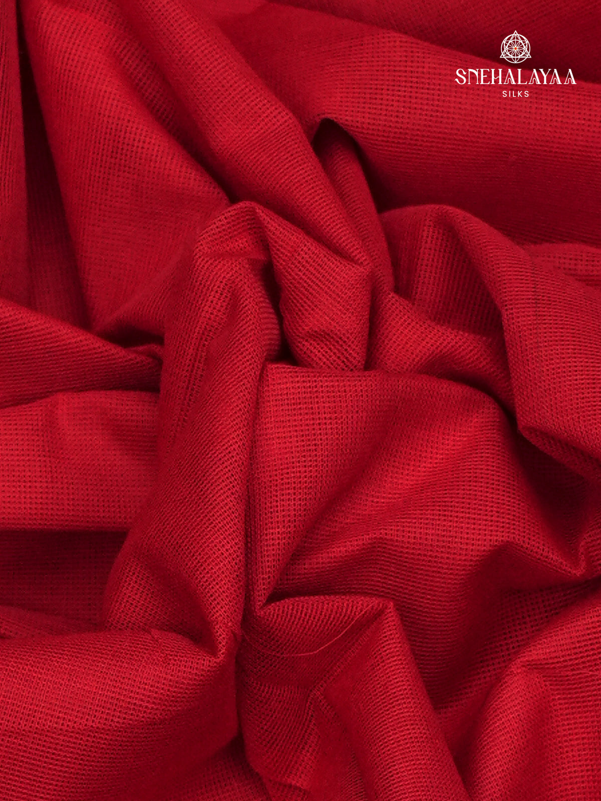 Red Chettinad Cotton Saree