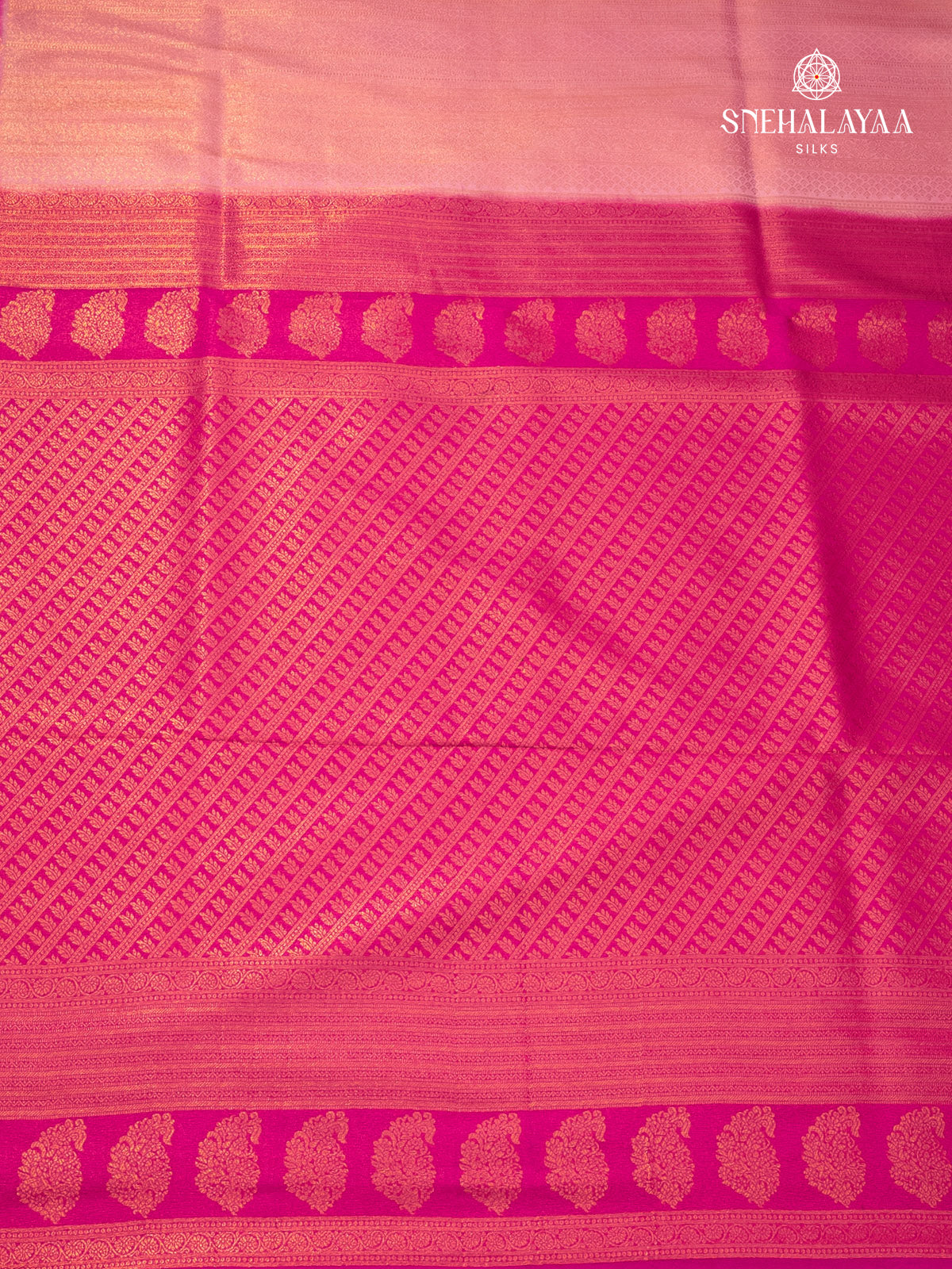 Pale Pink Soft Silk Saree