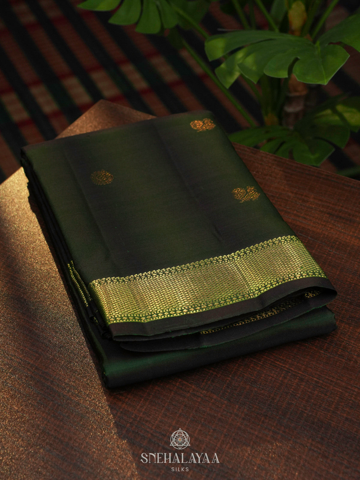 Green Kanjivaram Silk Saree