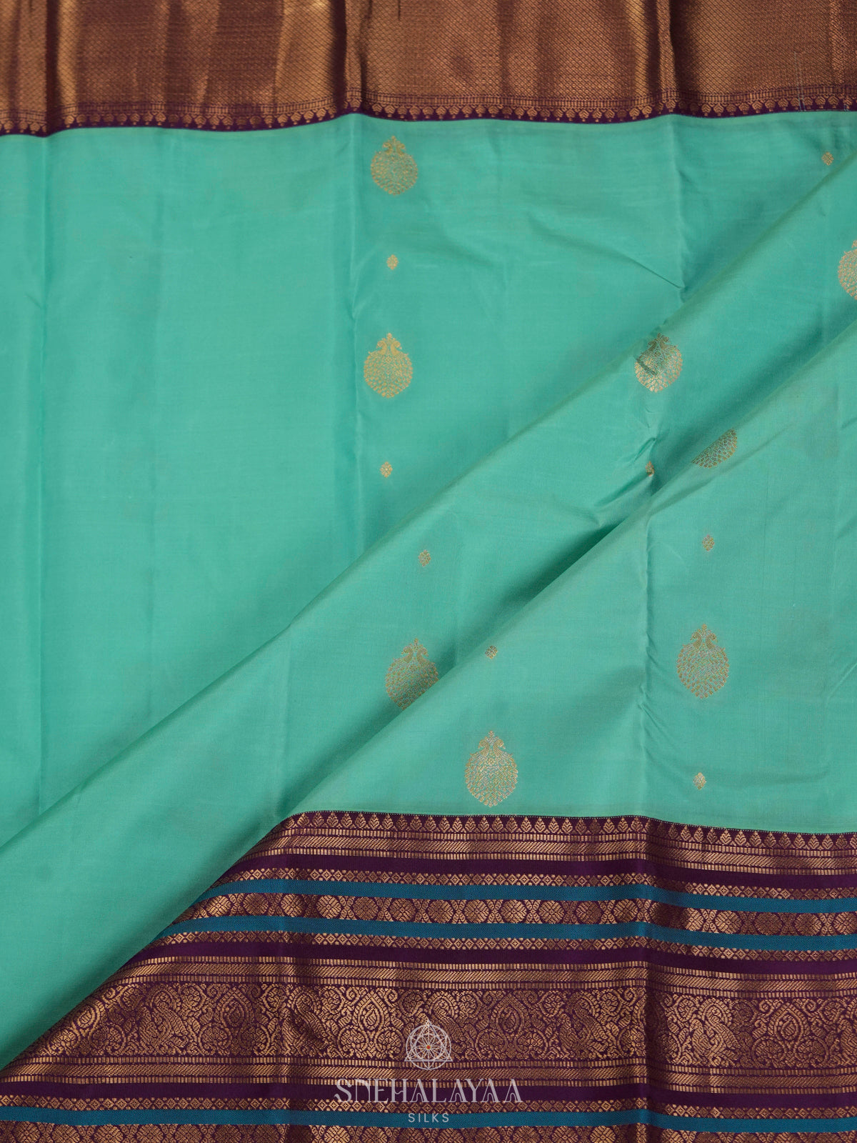Blue Kanjivaram Silk Saree