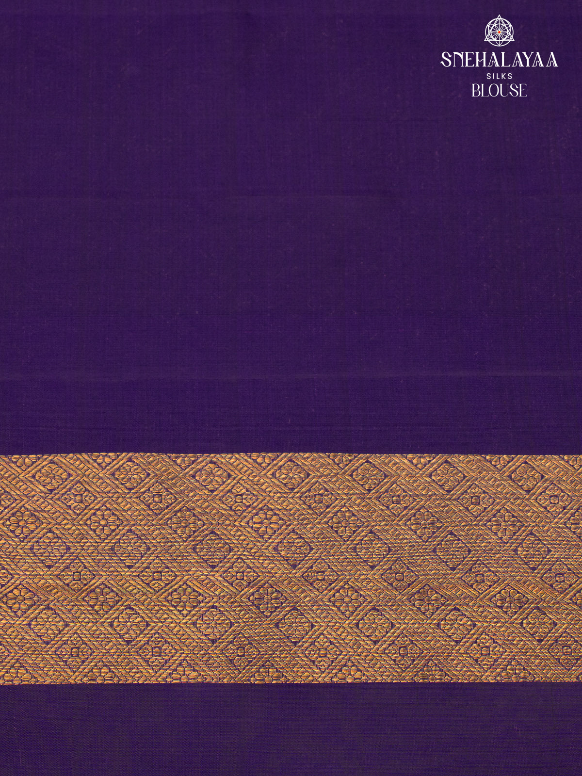 Indigo Kanjivaram Silk Saree