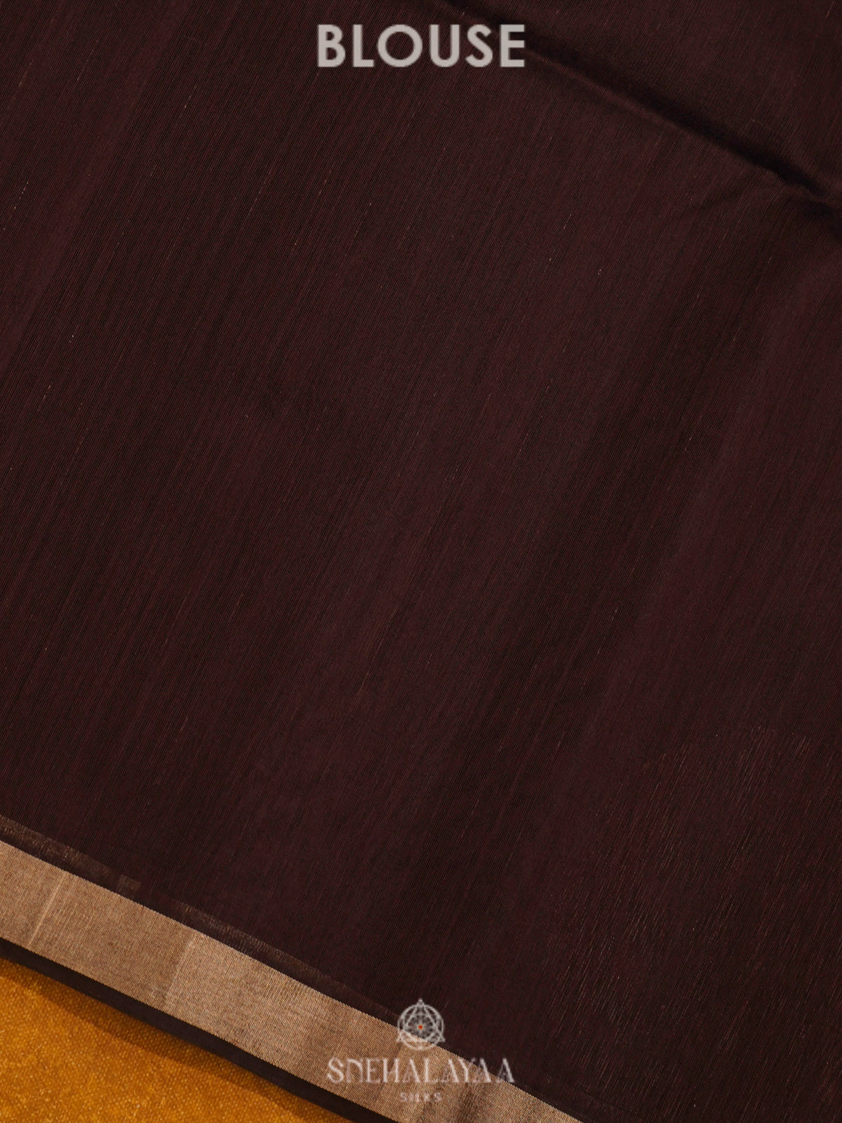 Burgundy Kora Silk Cotton Saree