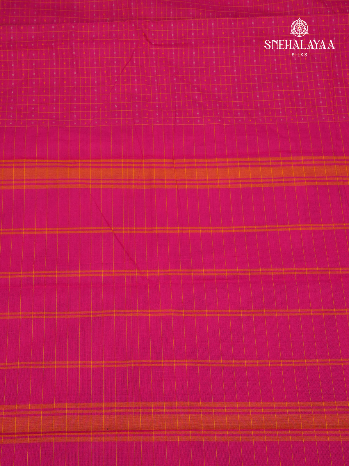 Rani Pink Chettinad Cotton Saree