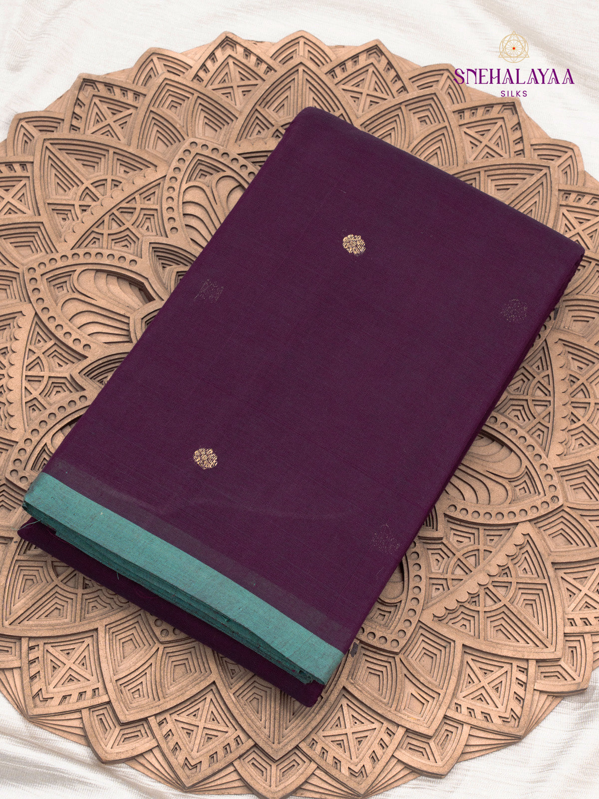 Purple Kanchi Cotton Saree