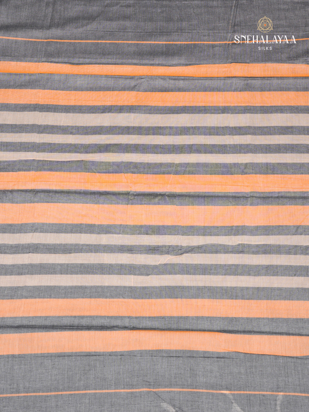 Grey Narayanpet Cotton Saree