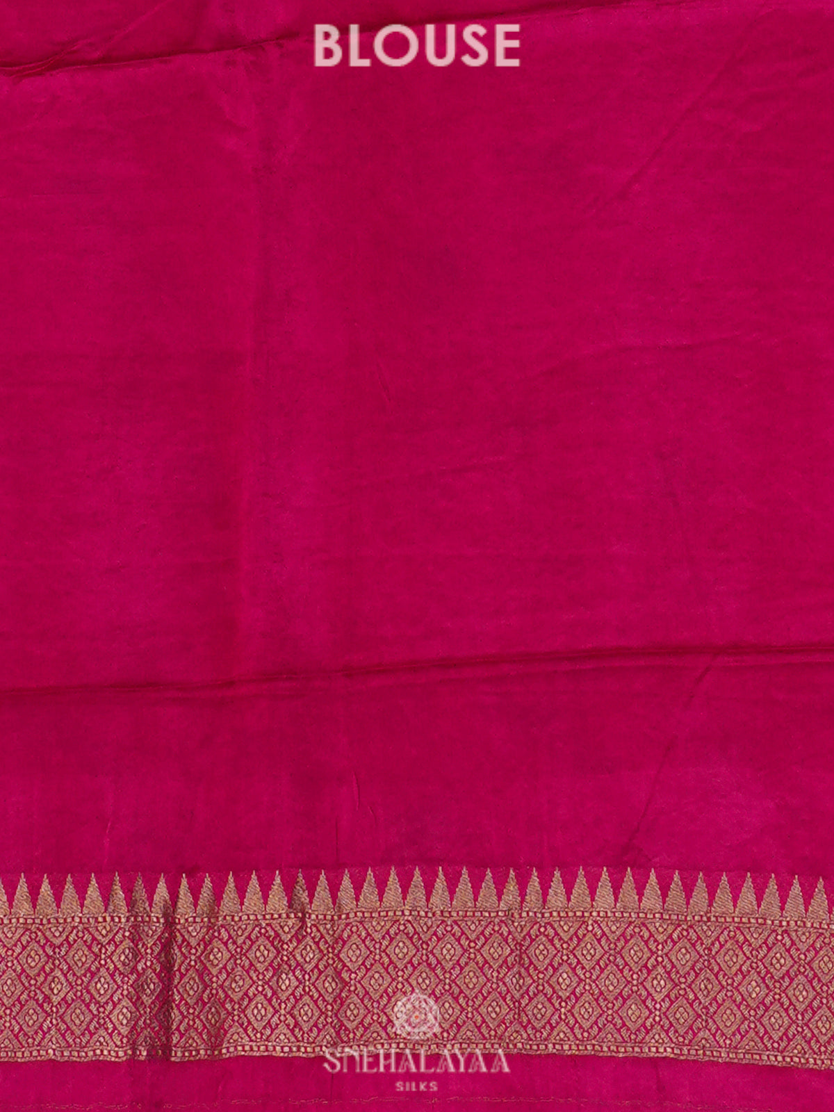 Pink Satin Banaras Silk Saree