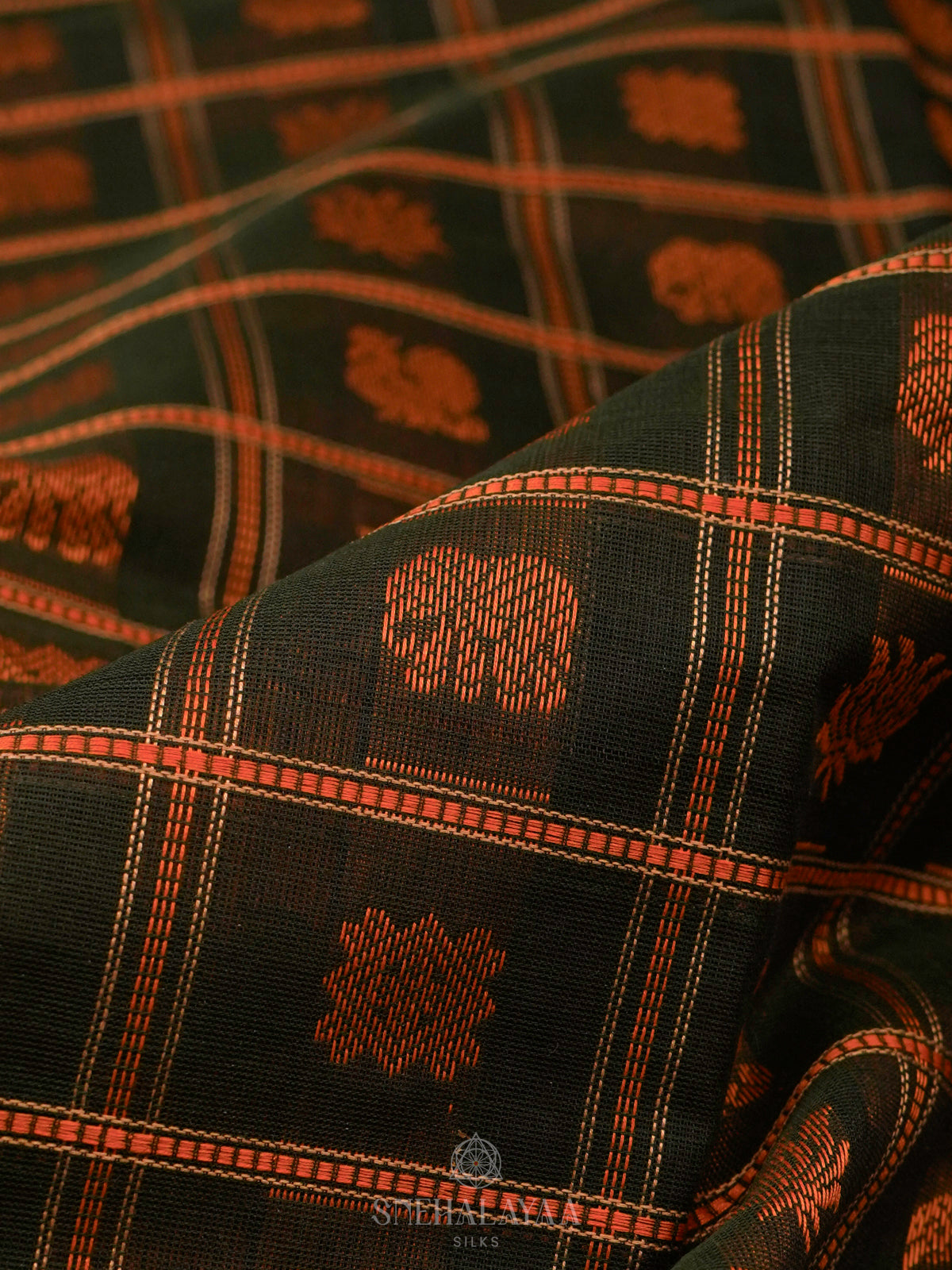 Green Kanchi Cotton Saree