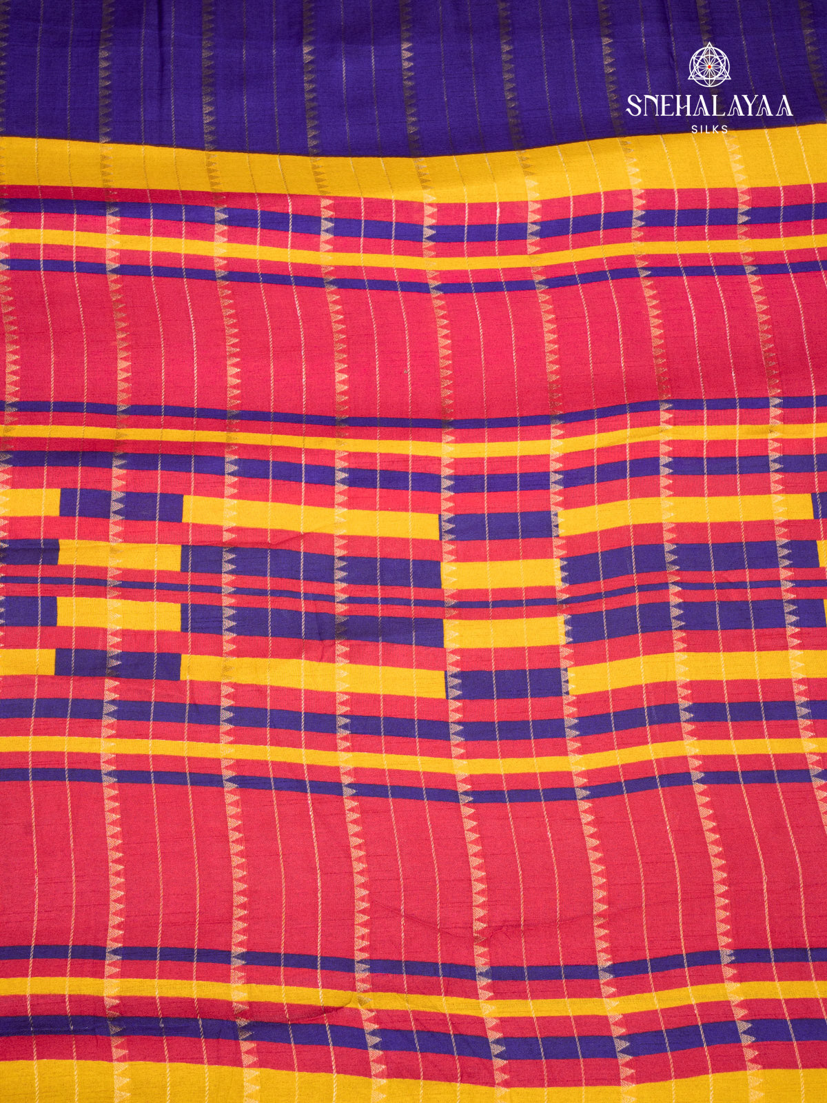 Royal Blue Dola Silk Saree