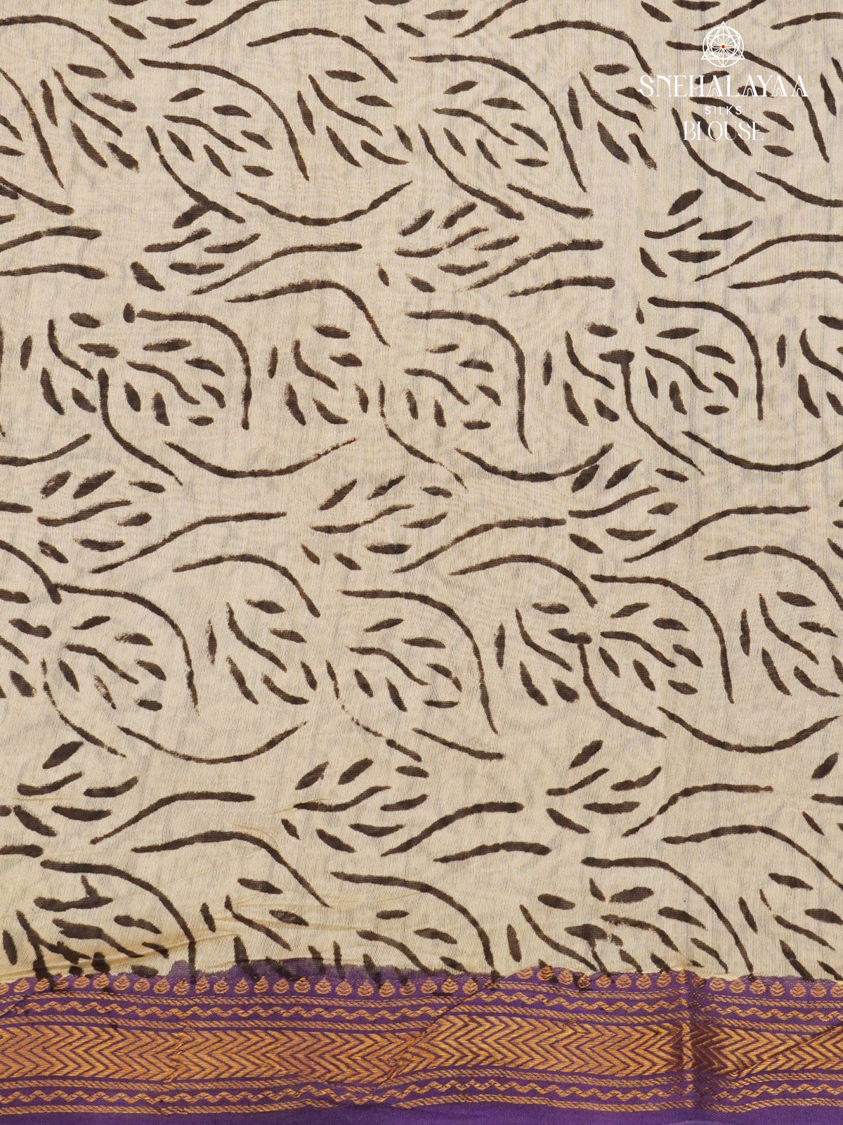 Lavender Chanderi Saree