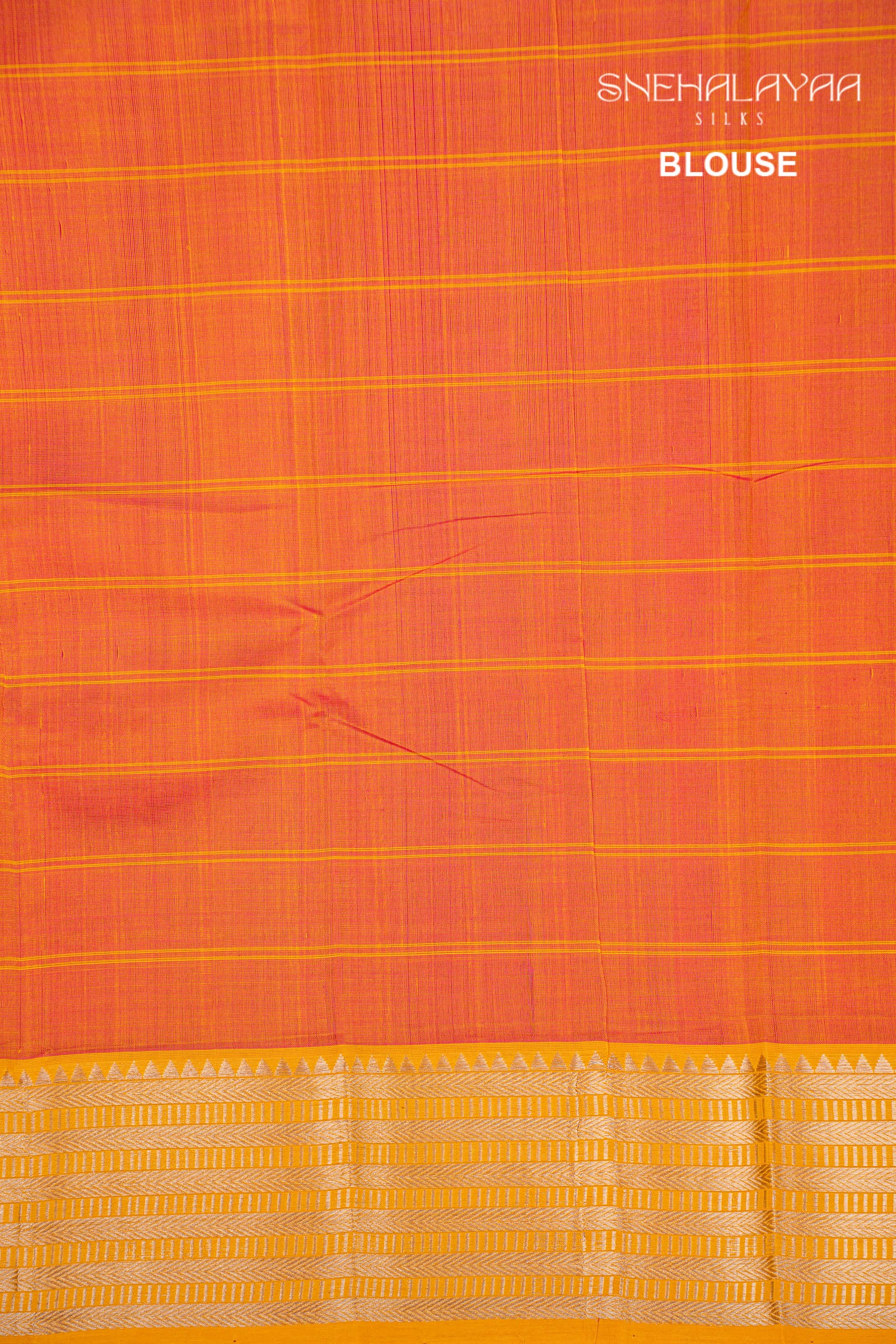 Hot Pink Mangalgiri Silk Saree
