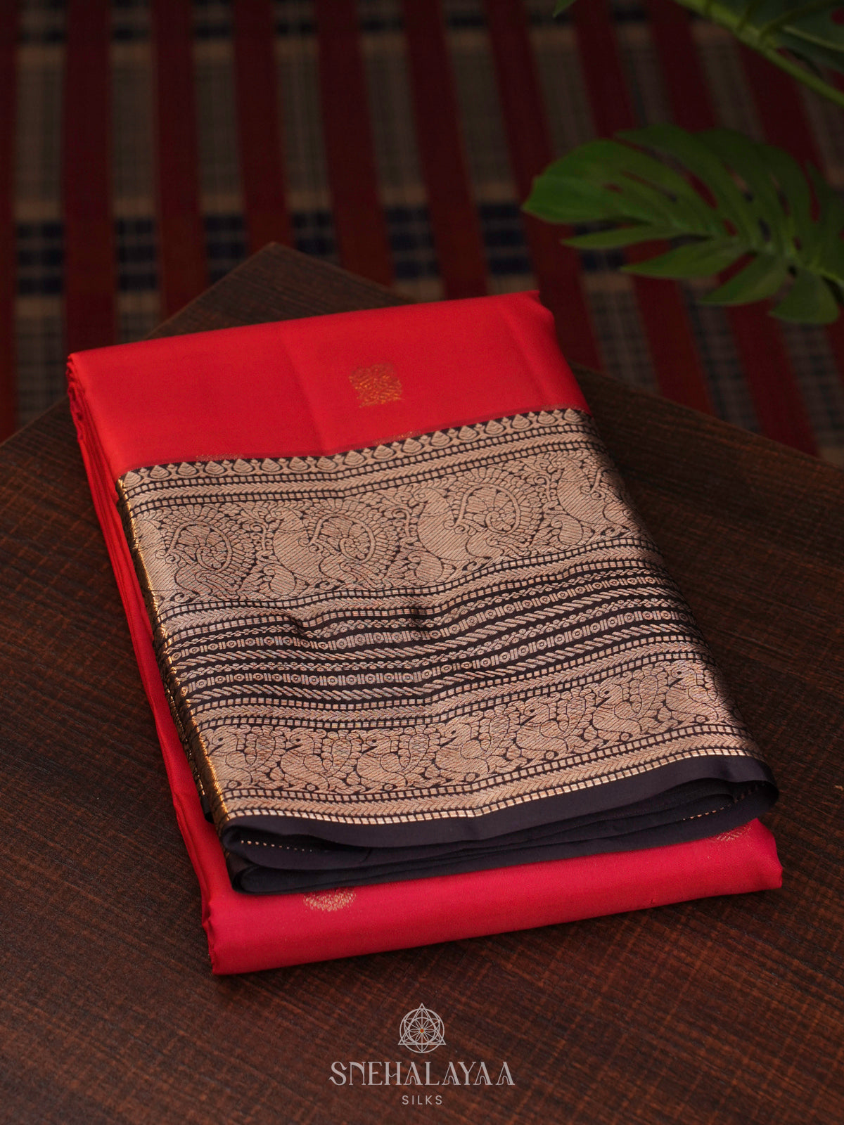 Red Kanjivaram Silk Saree