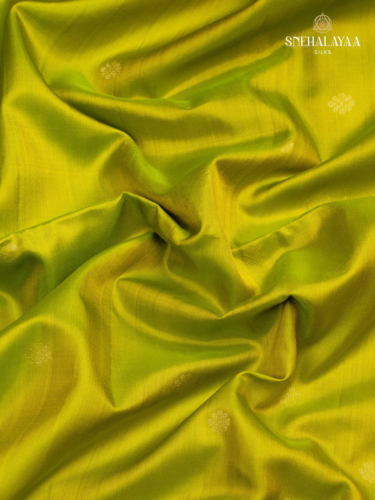 Lime Green Kanjivaram Soft Silk