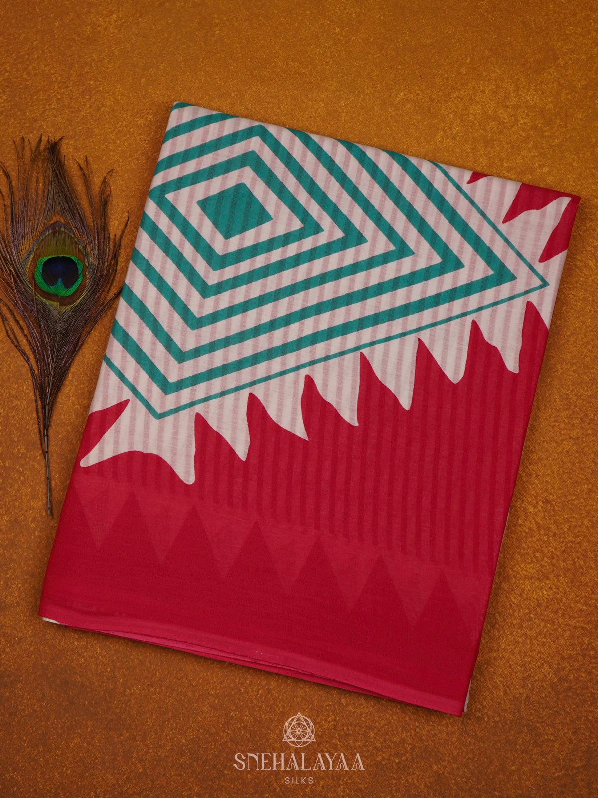 Rani Pink Jaipur Cotton Saree