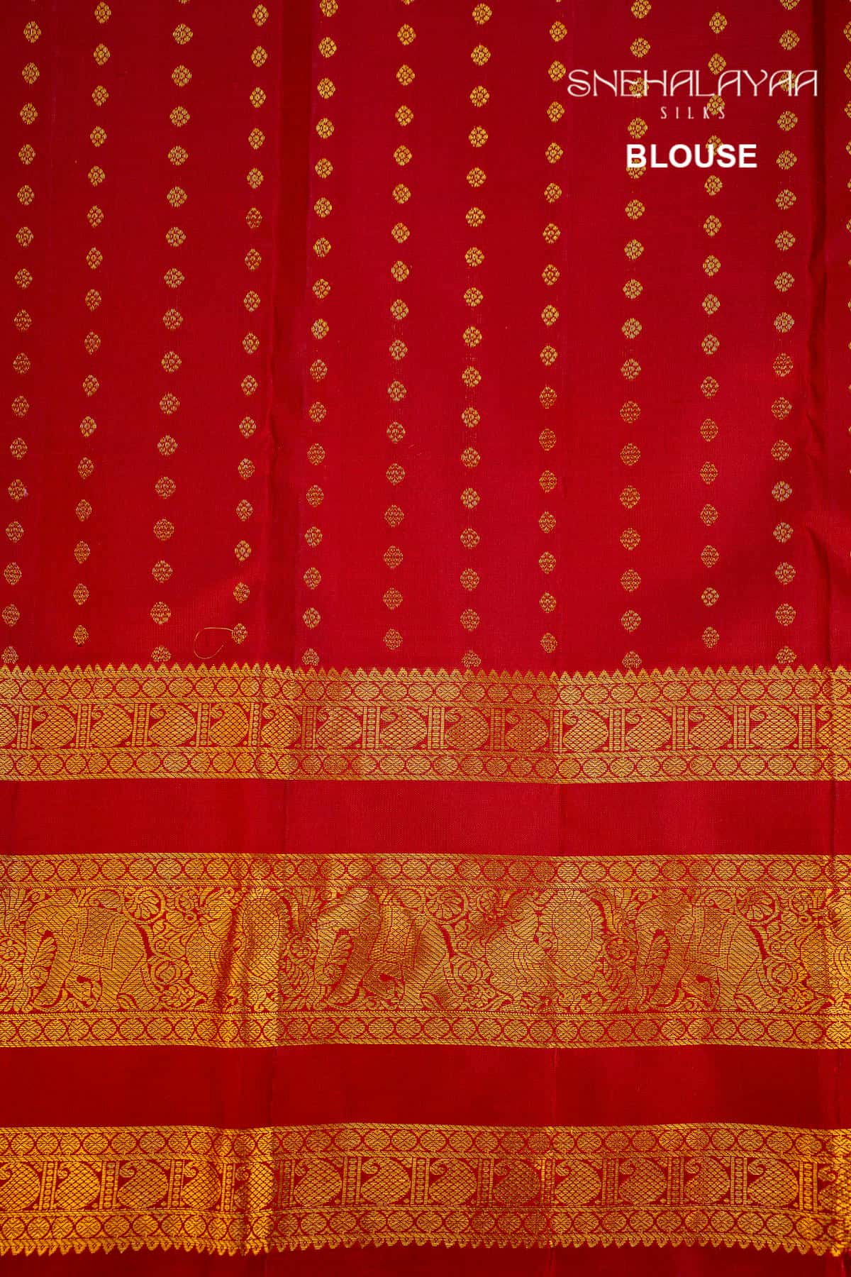 Pink Kancheevaram Silk with Butta