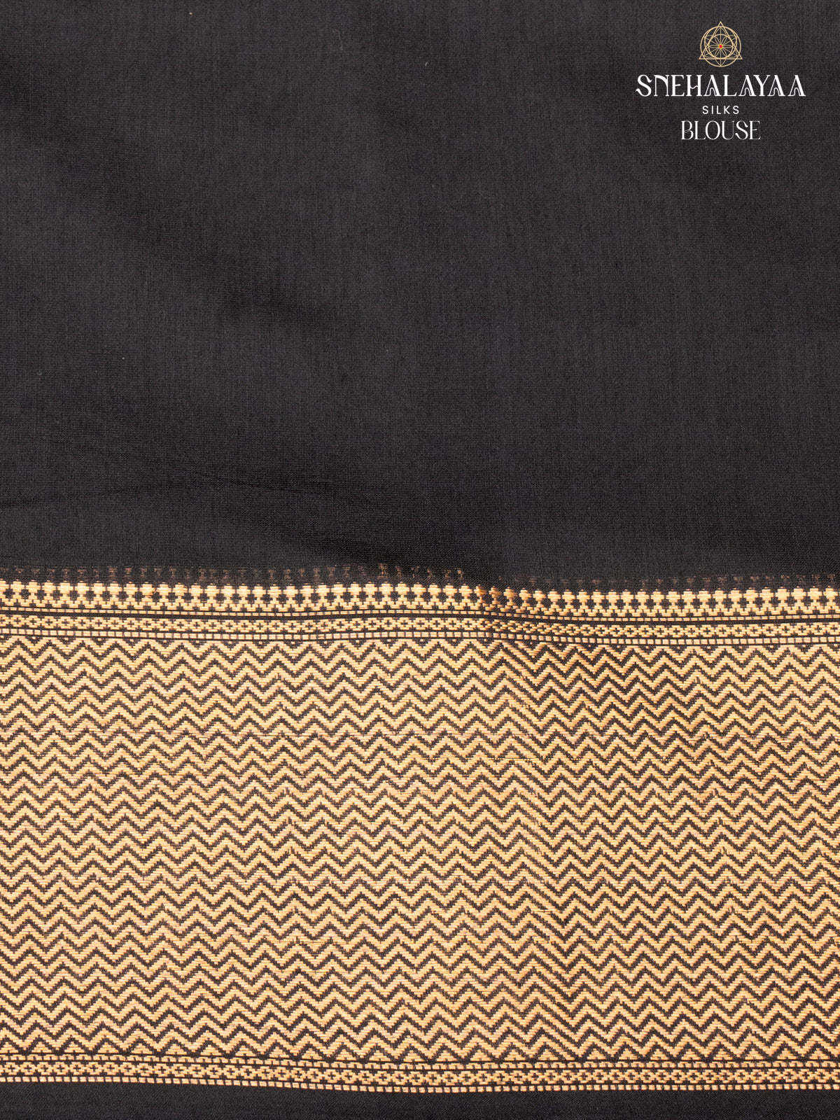 Black Maheshwari Silk Cotton Saree