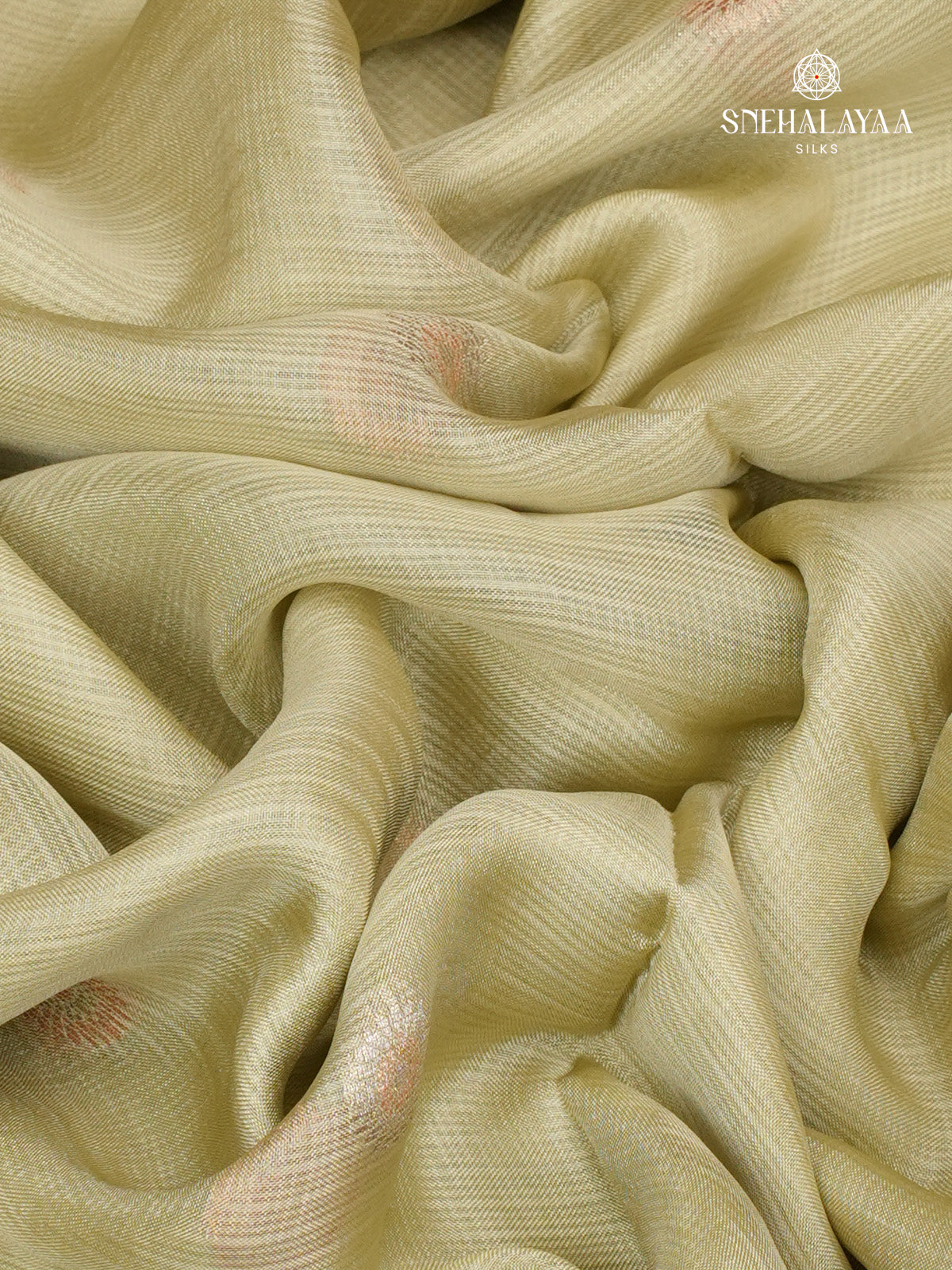 Mehendi Green Banaras Silk Saree