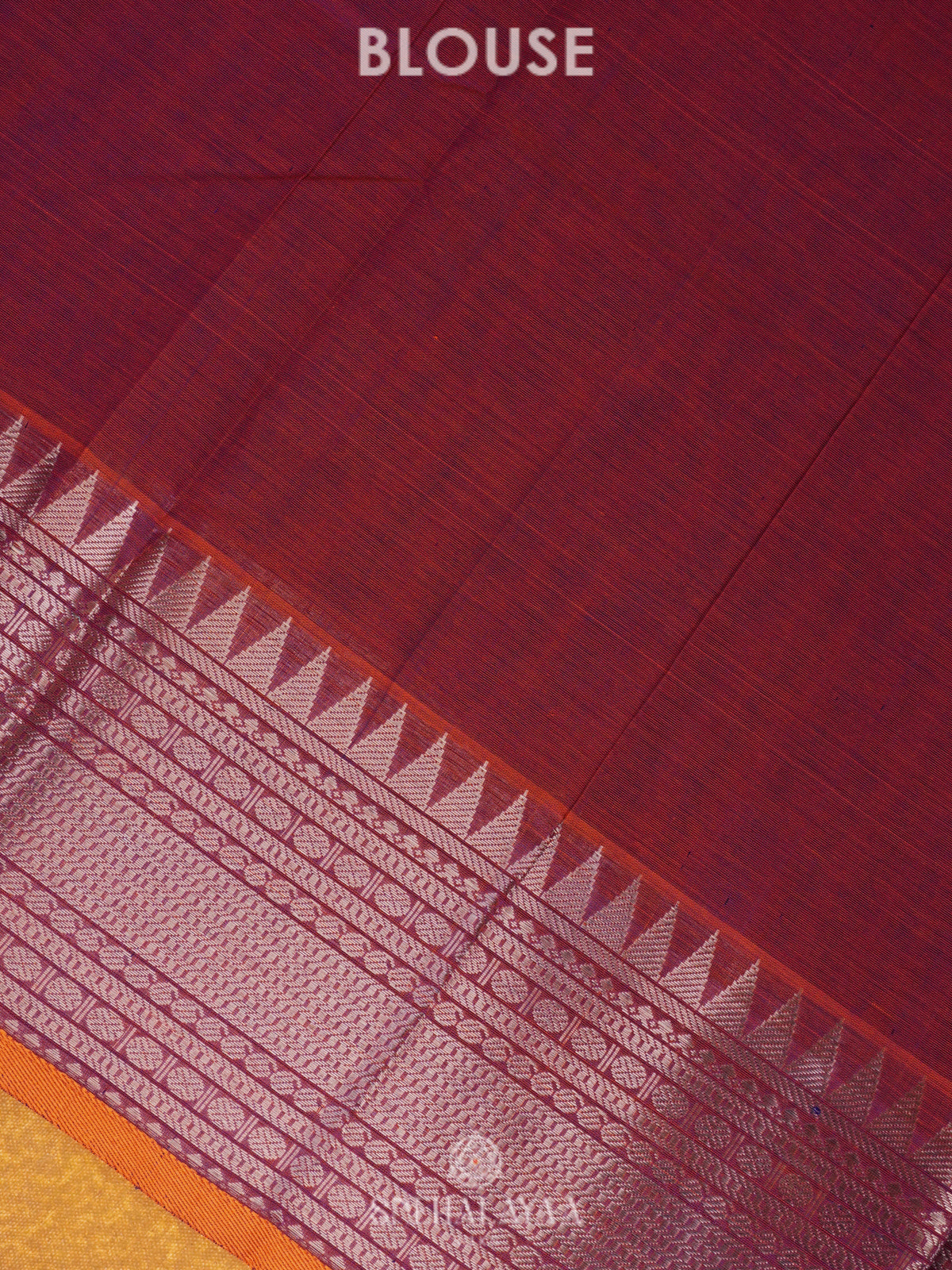Pink Mangalagiri Kuppadam Silk Cotton Saree