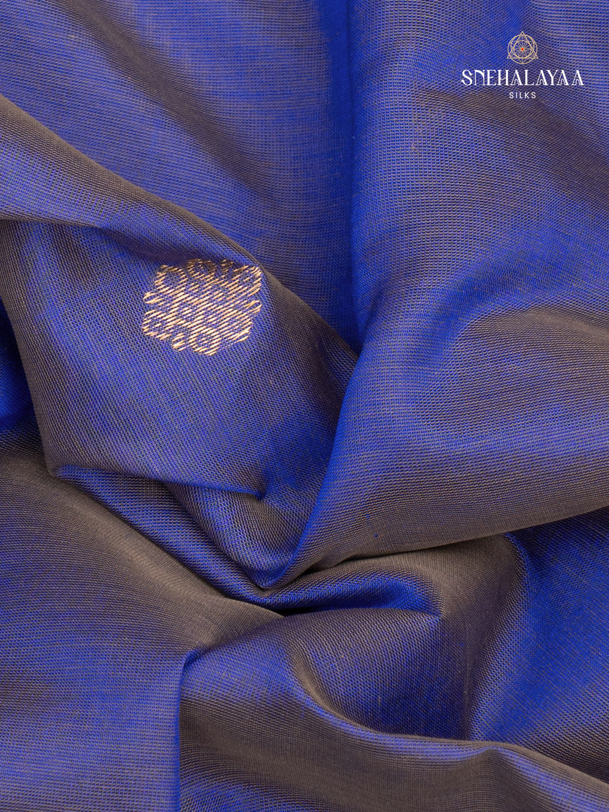 Light Blue Kanchi Silk Cotton Saree