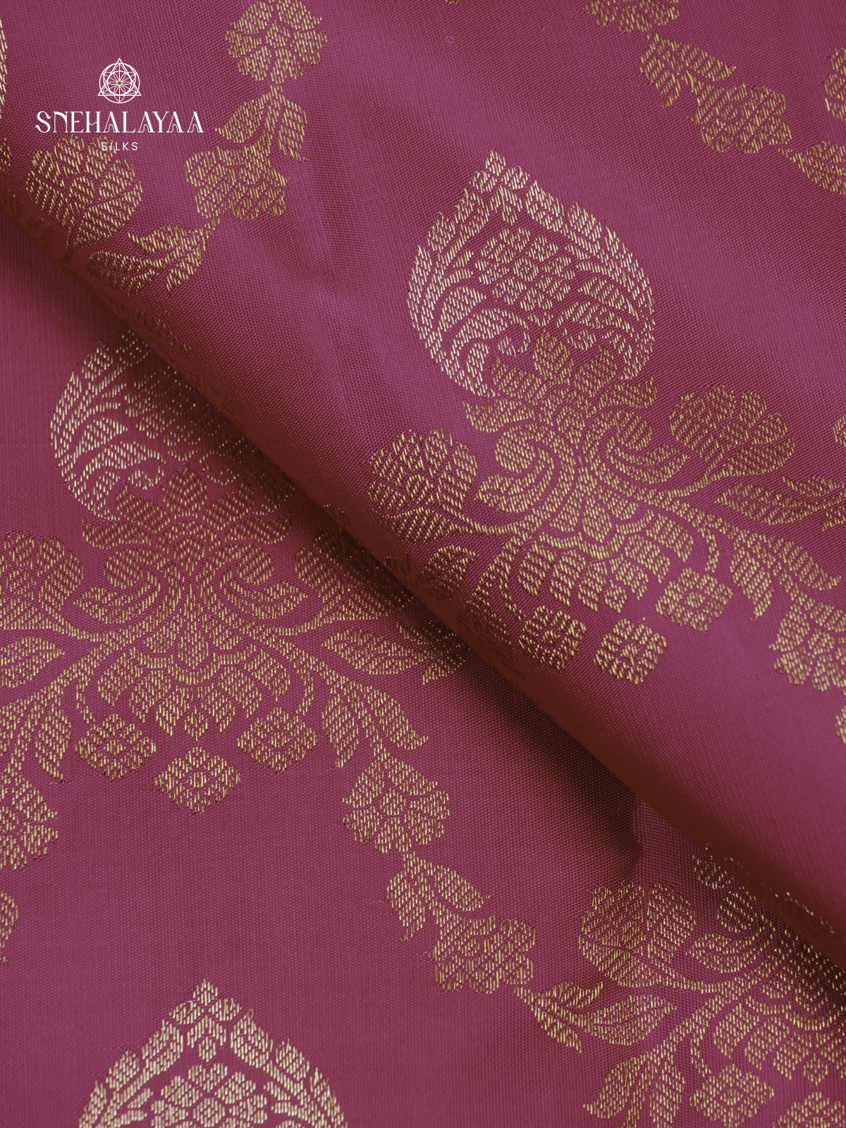 Magenta Pink Kanjivaram Silk Saree