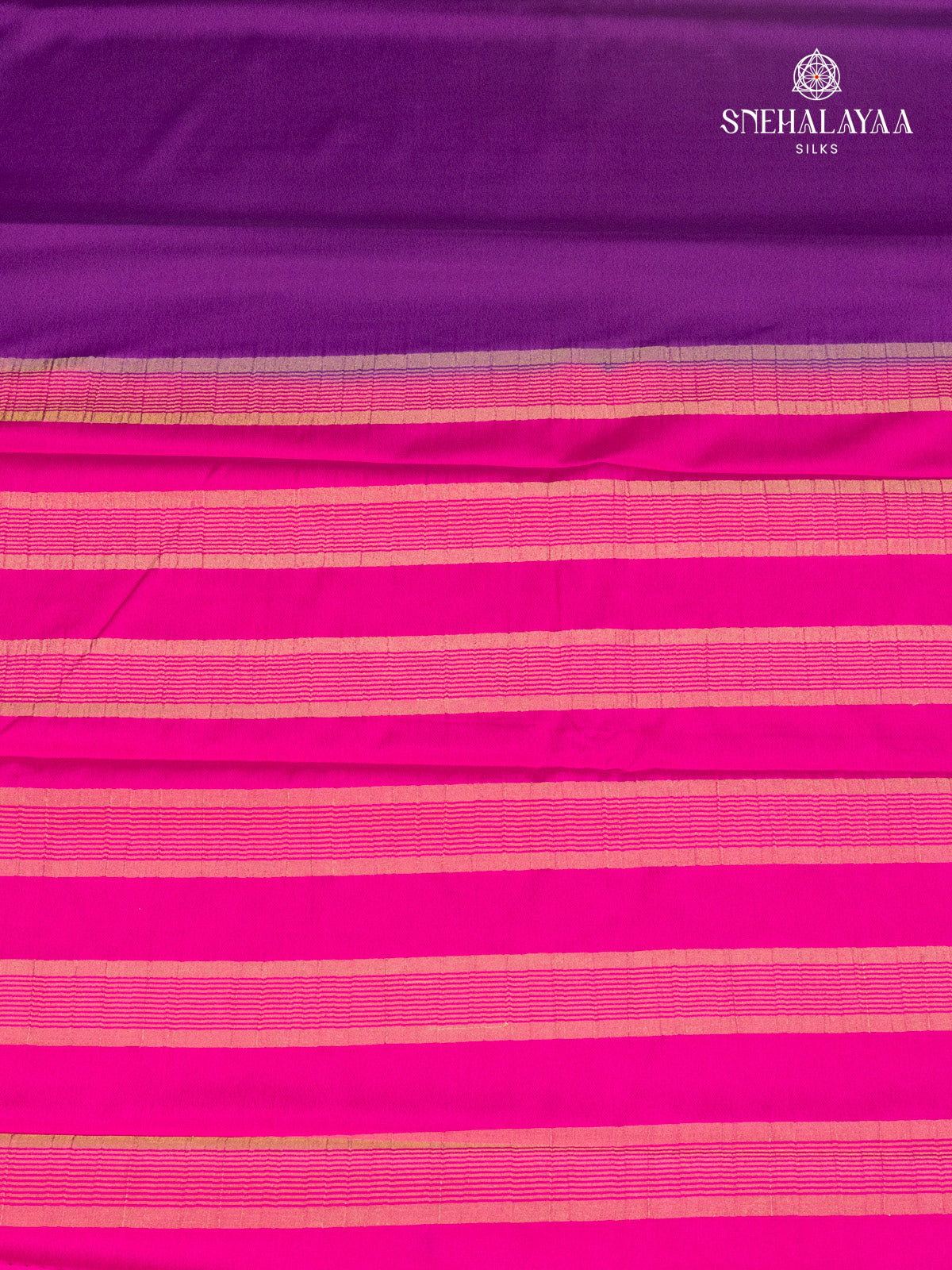 Violet Mysore Silk Saree