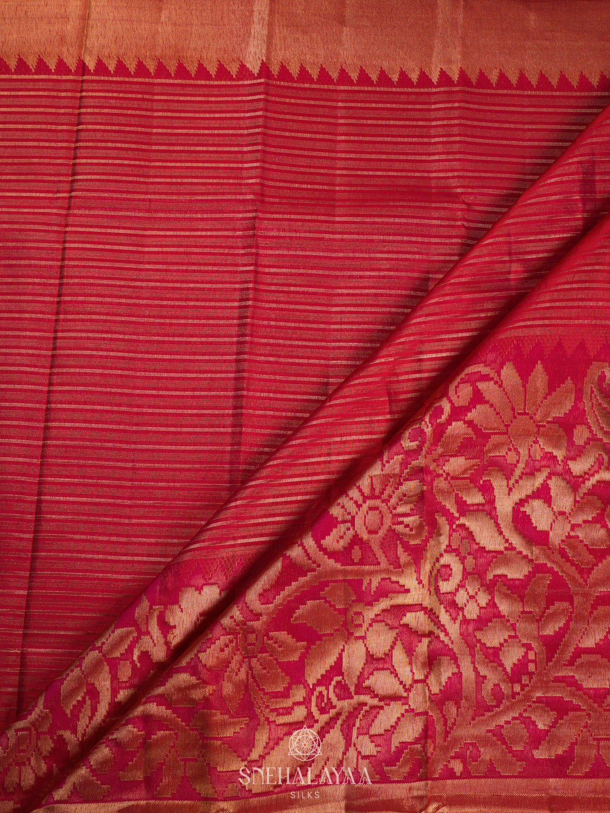 Red Kanjiavaram Silk Saree