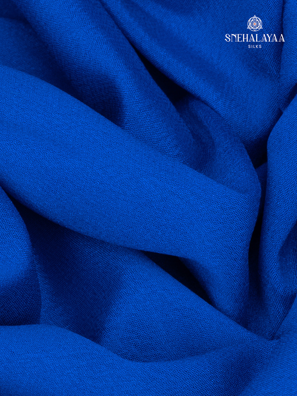 Royal Blue Mysore Silk Saree
