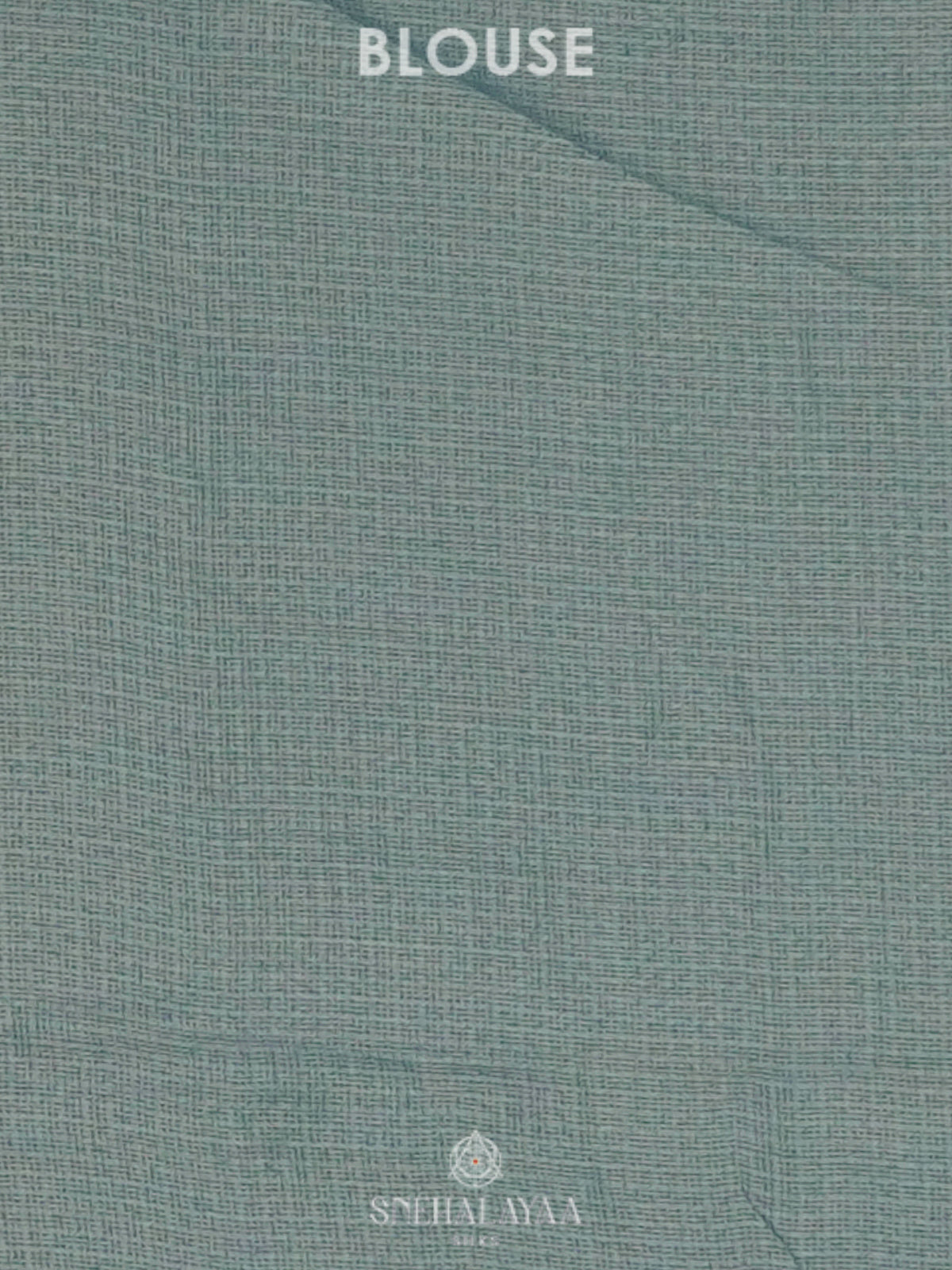 Teal Blue Kota Embroidery Saree