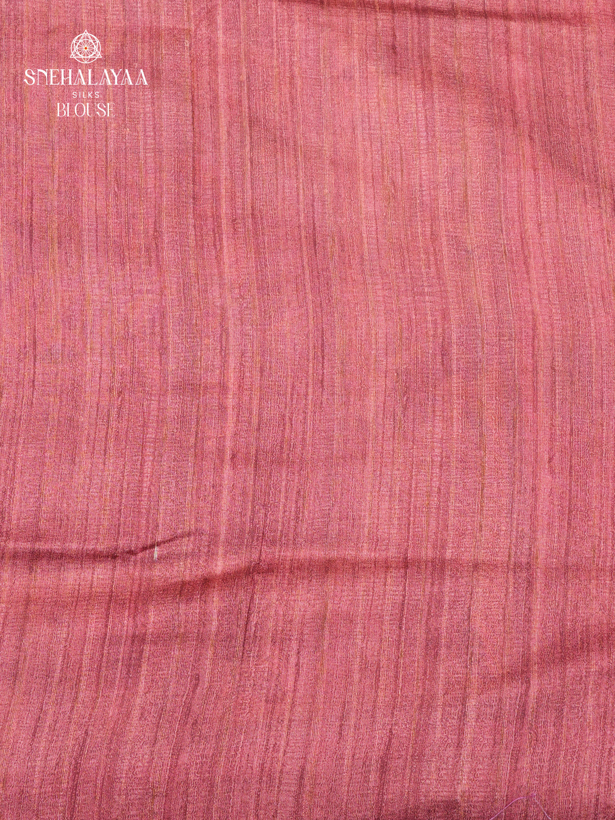Pale Pink Tussar Embroidery Saree