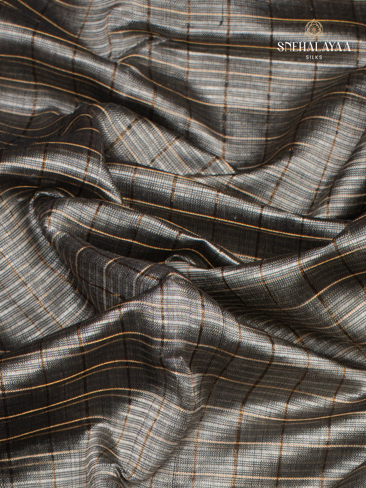 Grey Mangalagiri Silk Cotton Saree