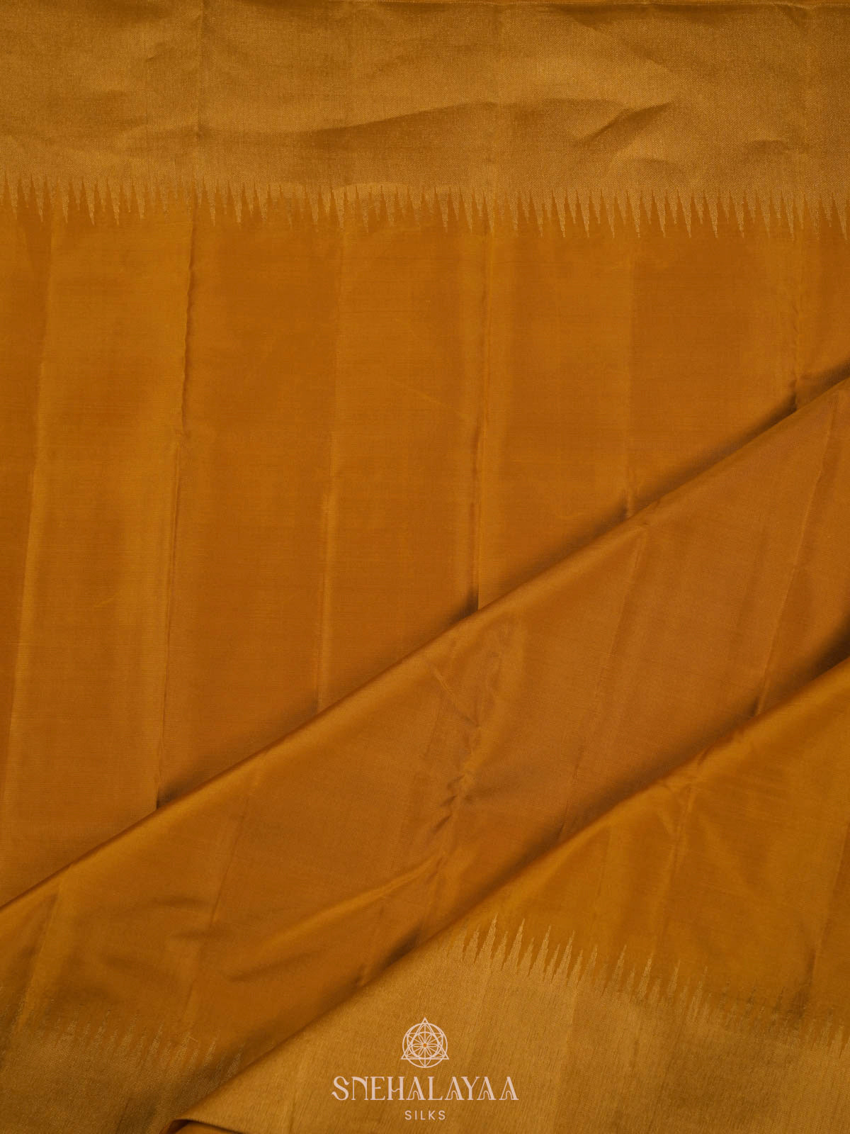 Mango Yellow Kanjivaram silk saree