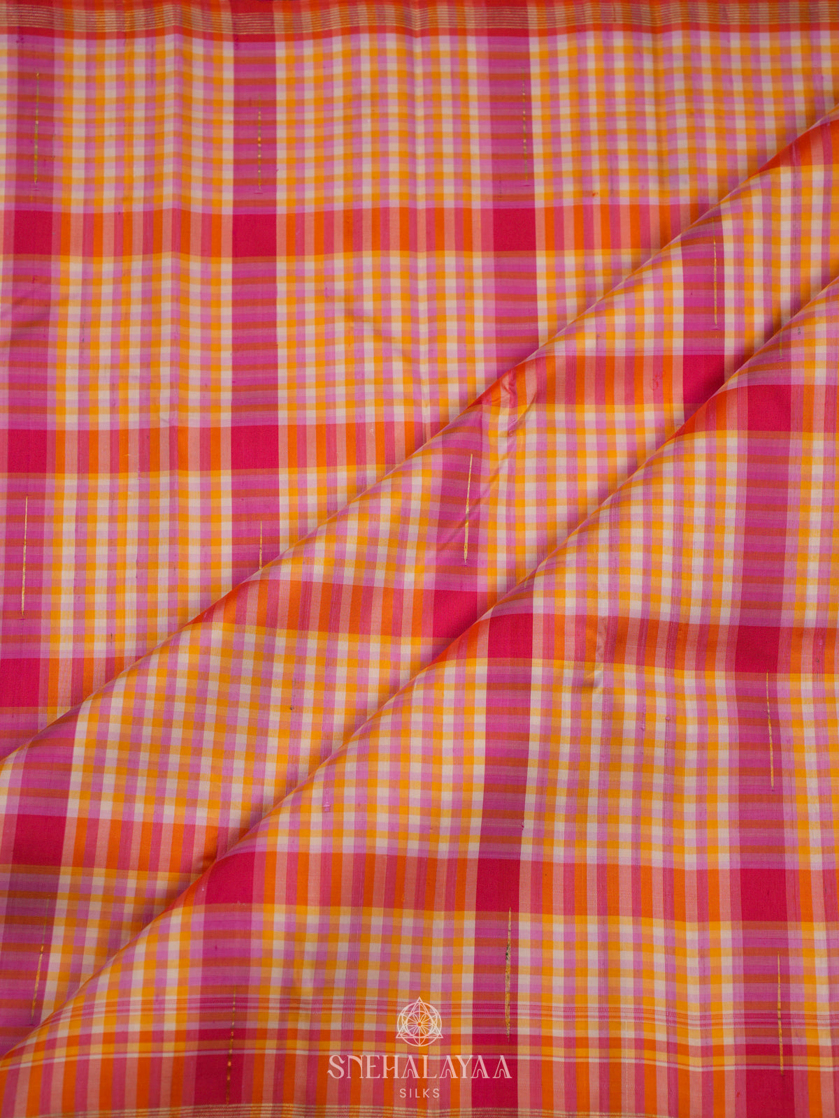 Pink Kanjivaram Silk Saree