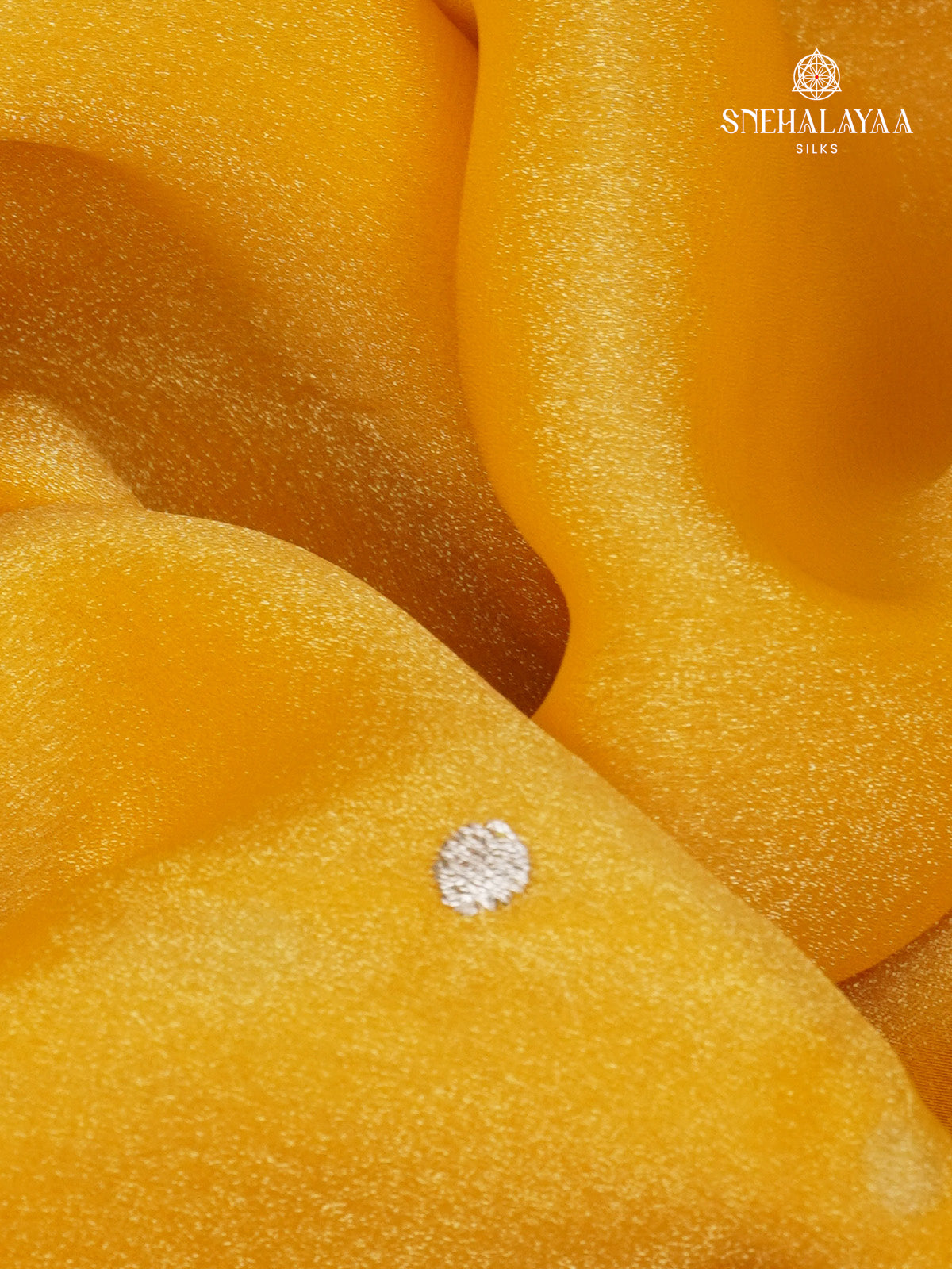 Yellow Embroidery Designer Saree