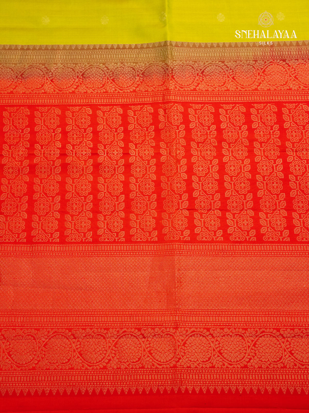 Lime Green Kanjivaram Soft Silk