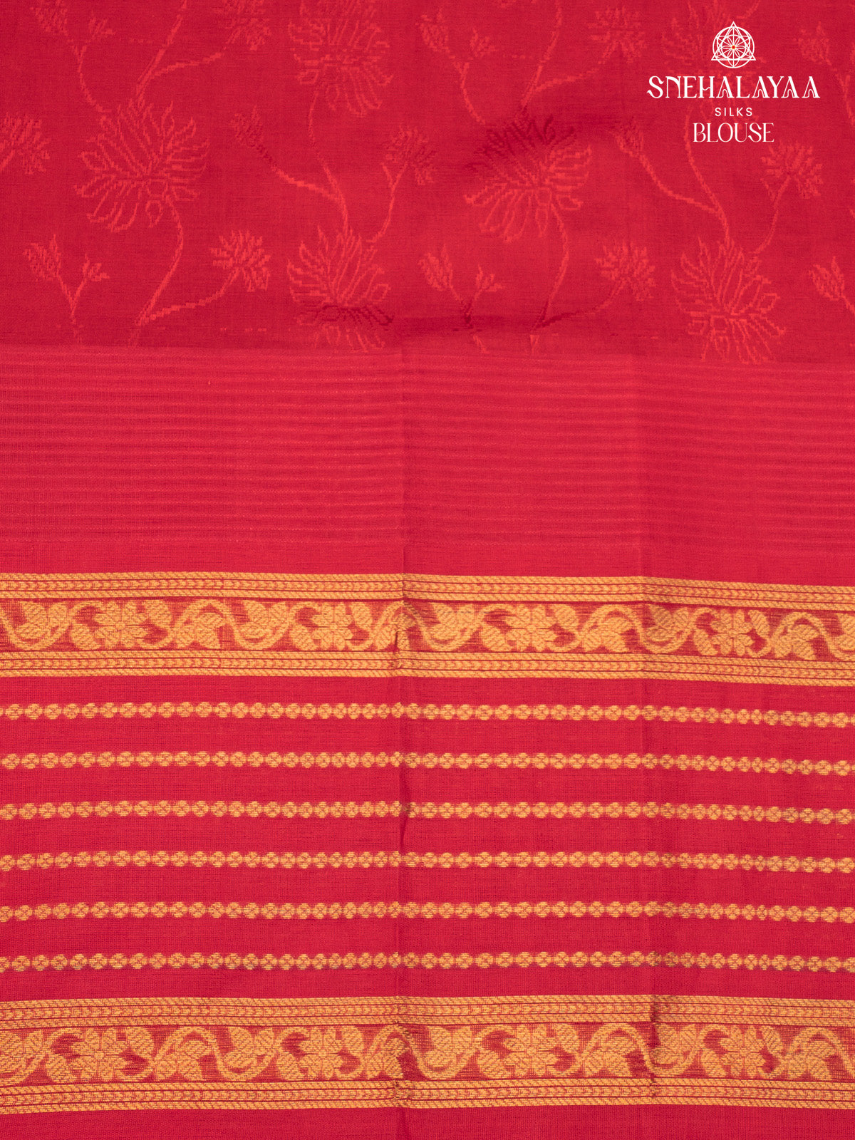 Navy Blue Kanchi Silk cotton Saree