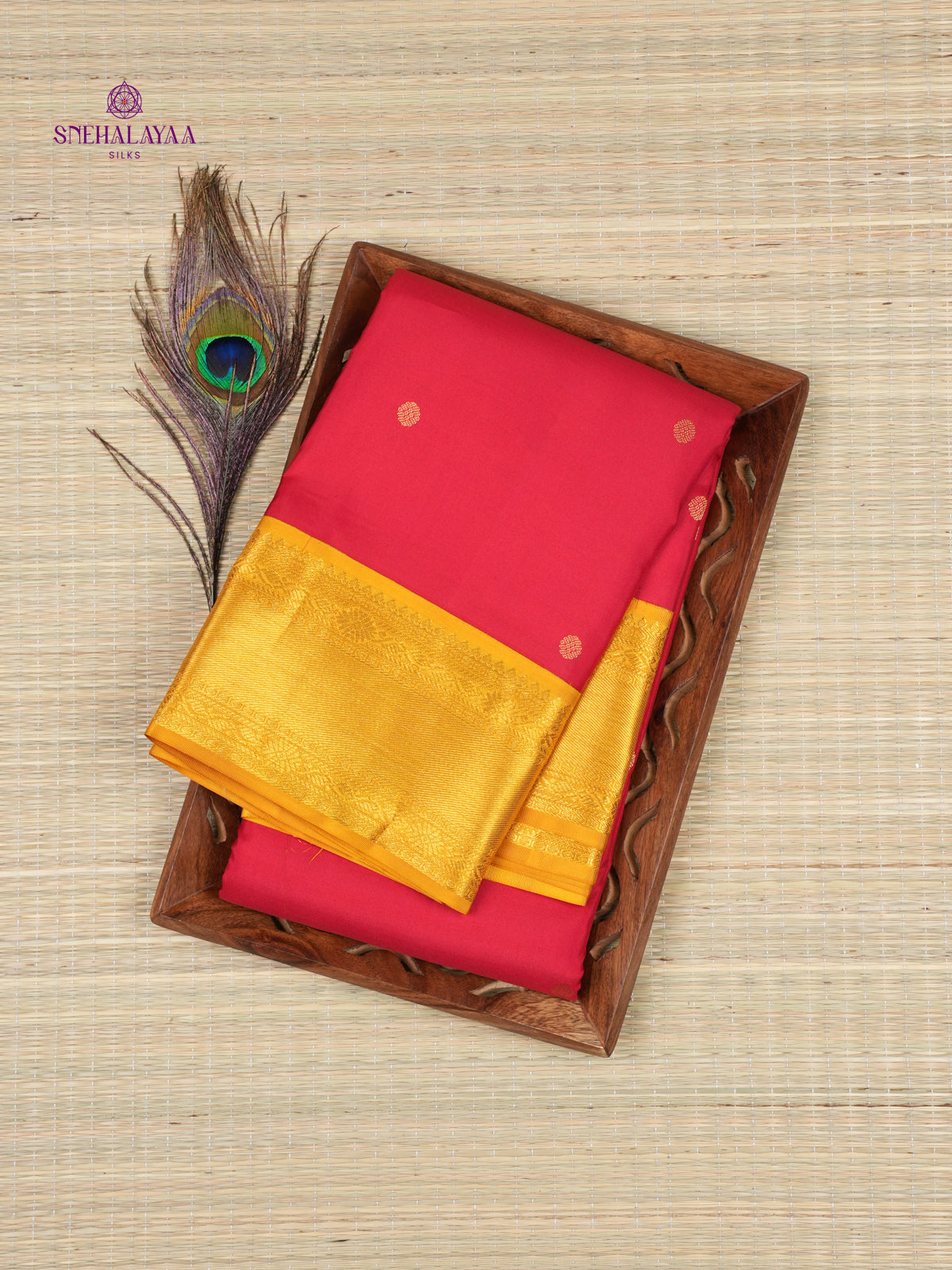 Red Kanjivaram Silk Saree