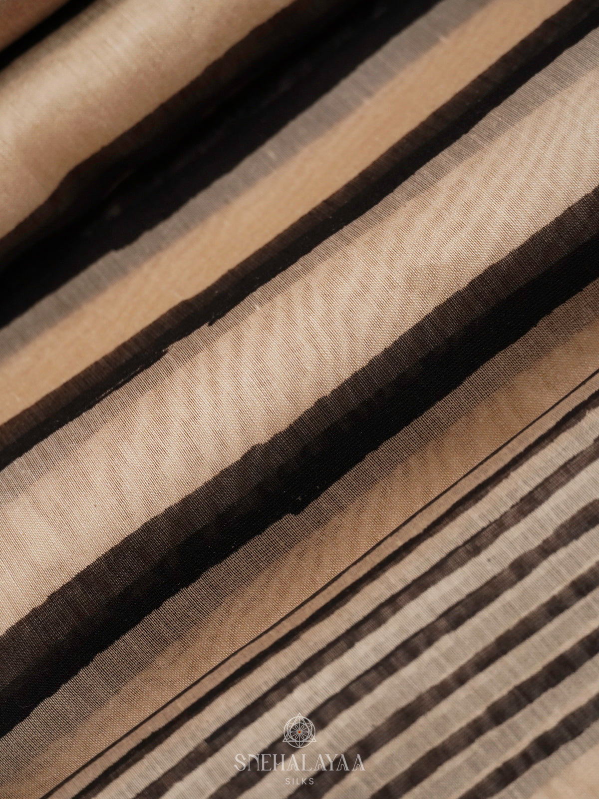 Cream Chanderi Saree