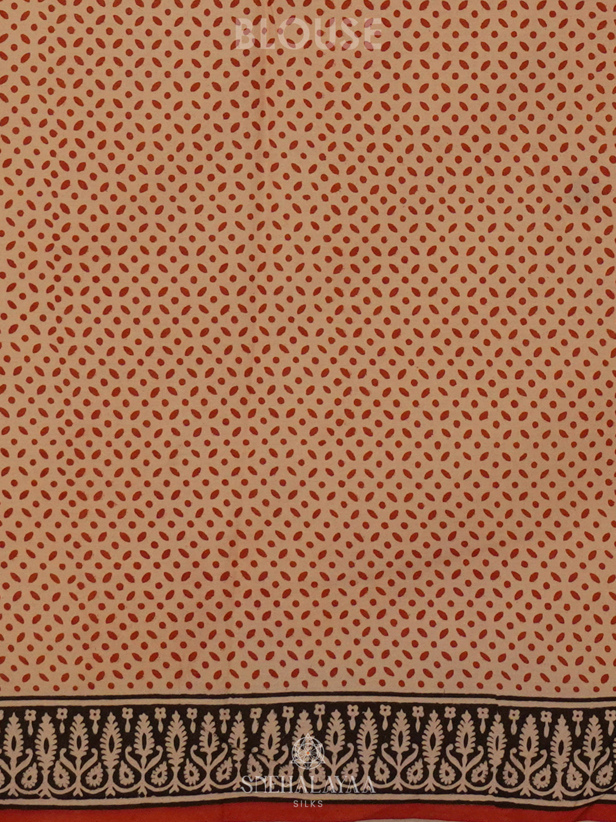 Maroon Jaipur Cotton Saree