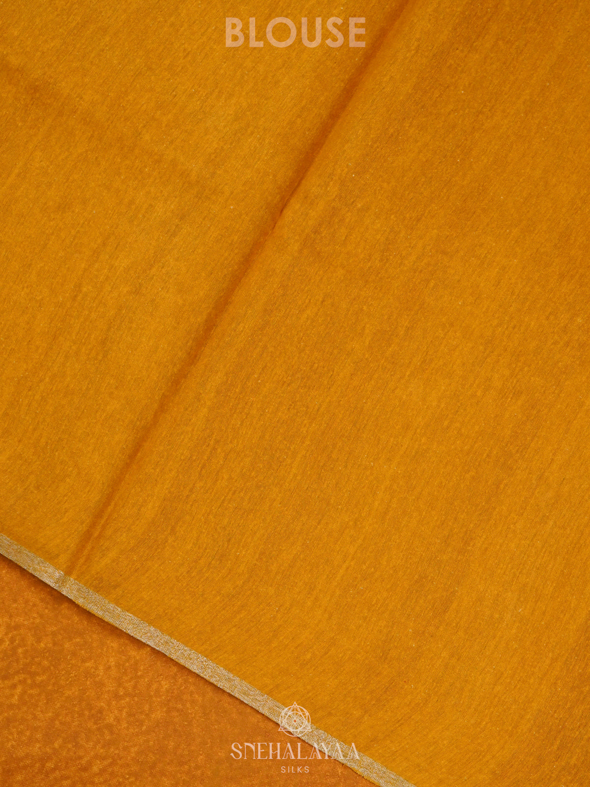 Yellow Tussar Saree