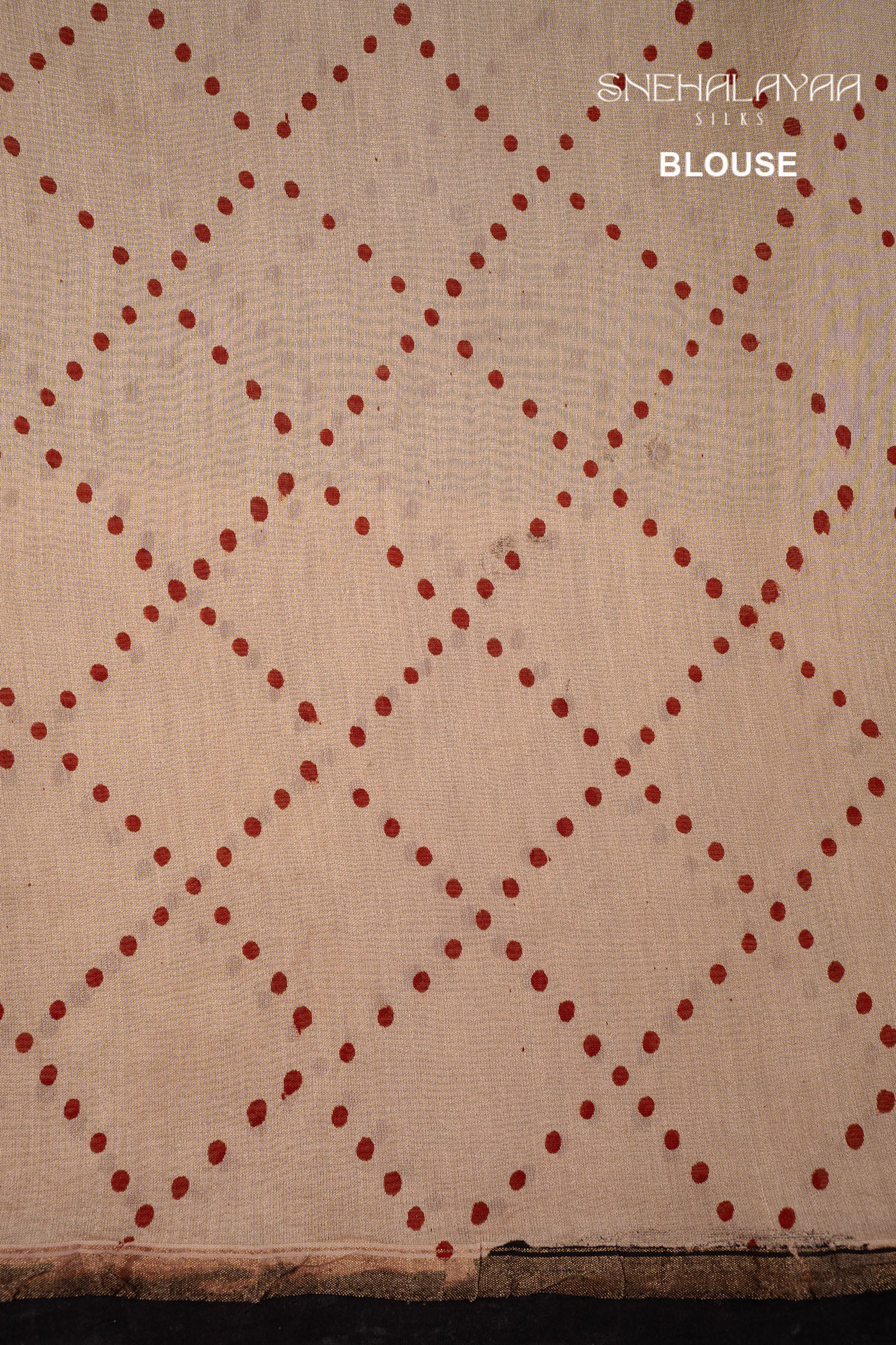 Black Chanderi Saree