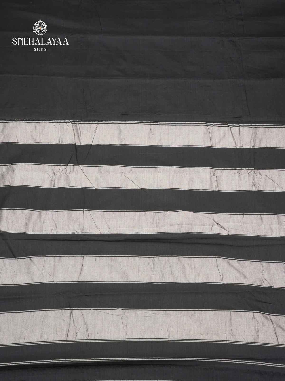 Black Naranyanpet Cotton Saree