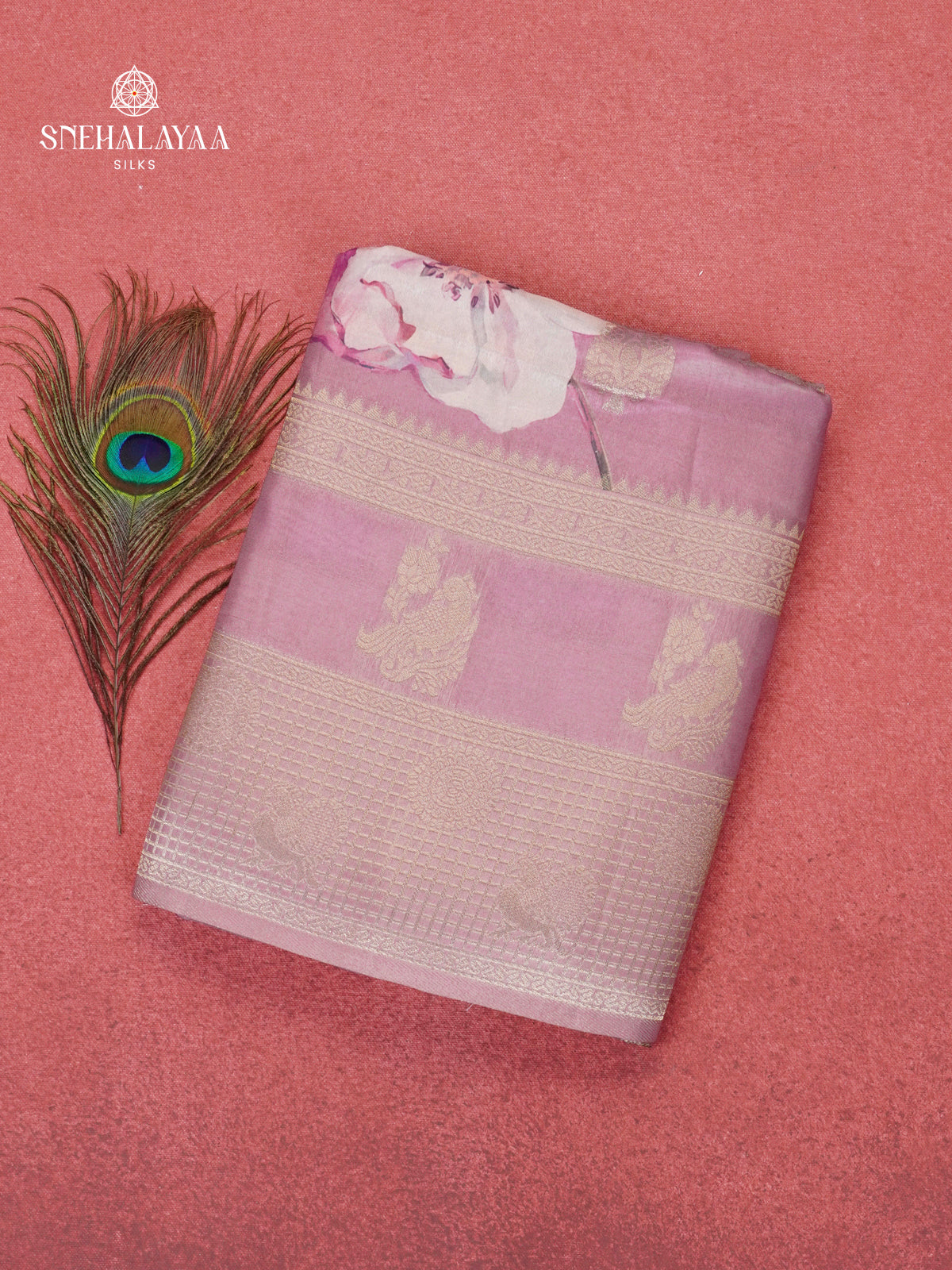 Pink Dola Silk Saree