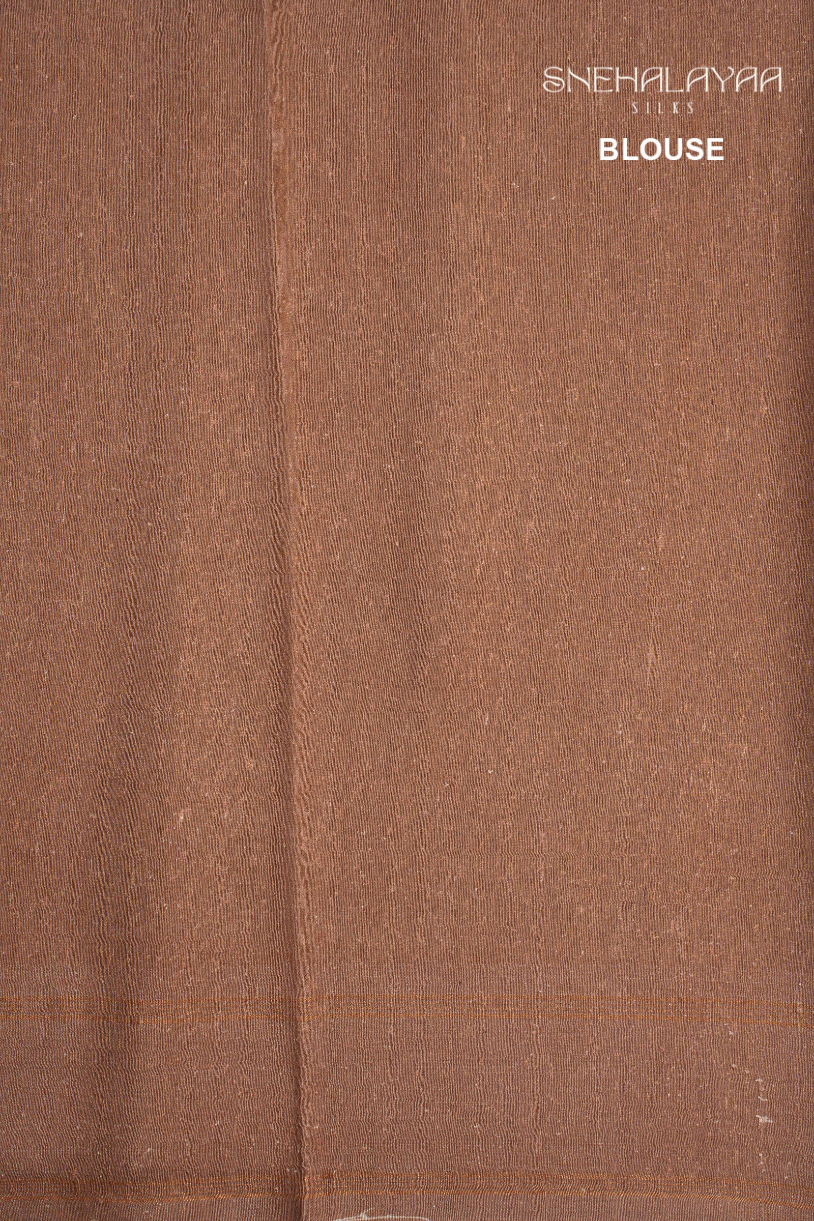 Brown Tussar Saree