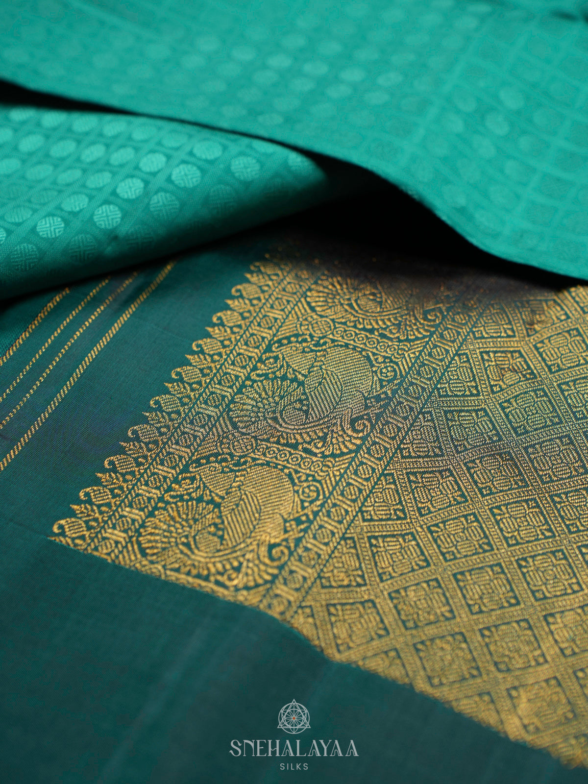 Green Kanjivaram Silk Saree
