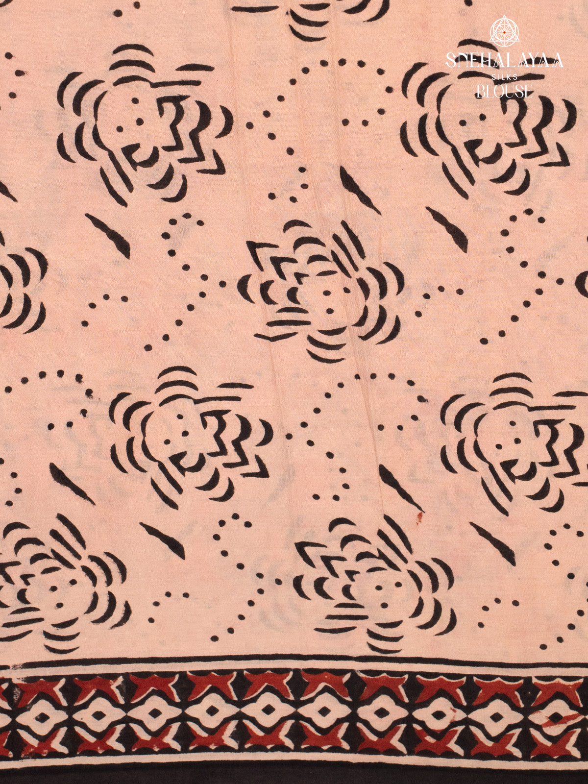 Maroon Jaipur Cotton Saree