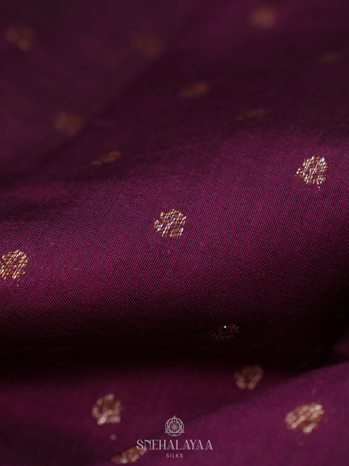 Purple Banaras Raw Silk Saree