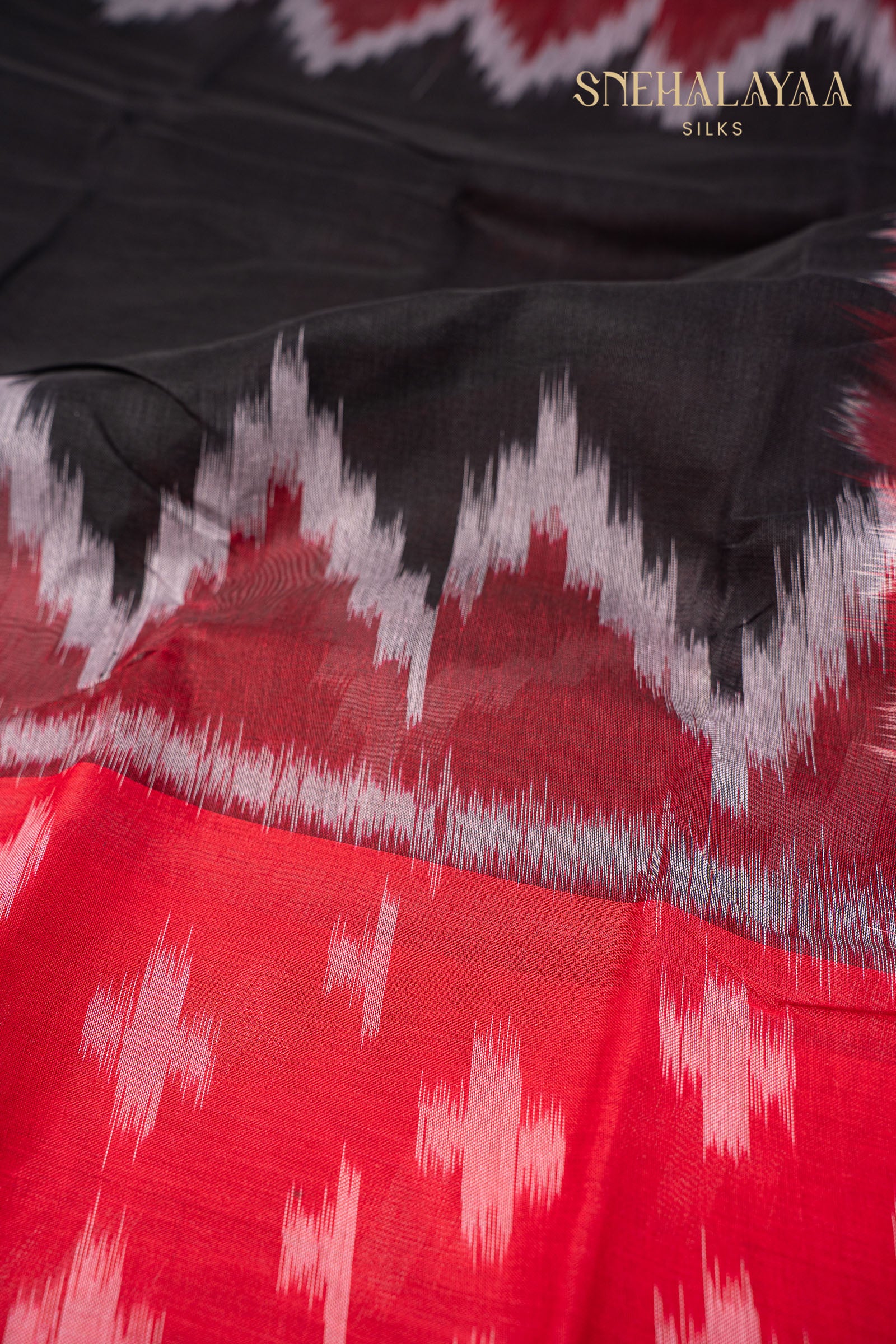 Black Bengal Cotton Saree